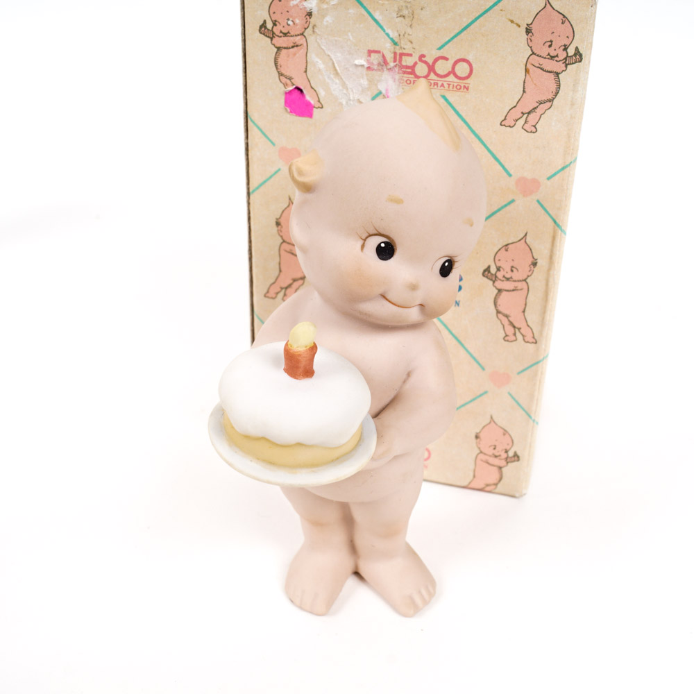 Vintage Lefton and Enesco Baby Figurines