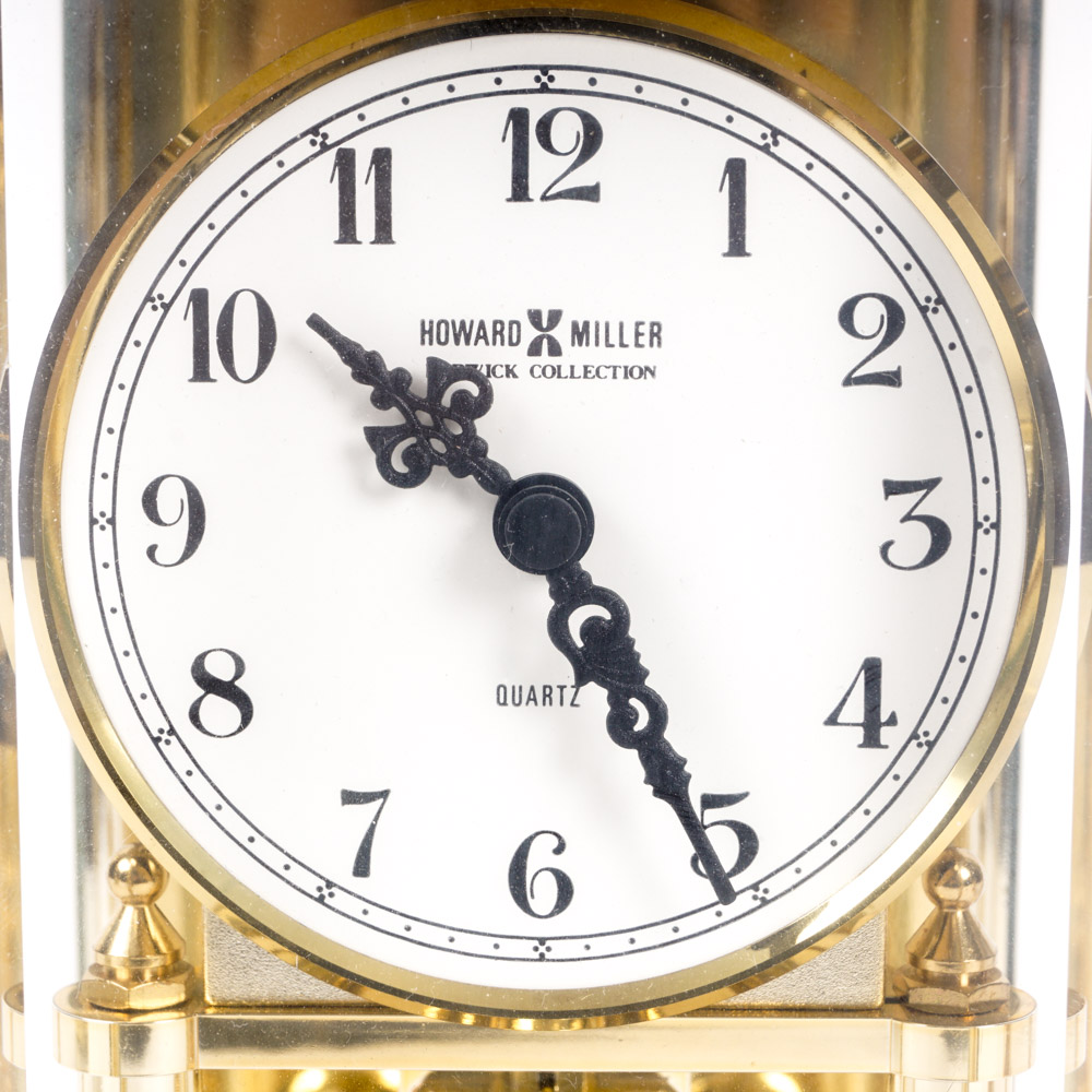 Quartz Shelf Clock Collection Including Howard Miller
