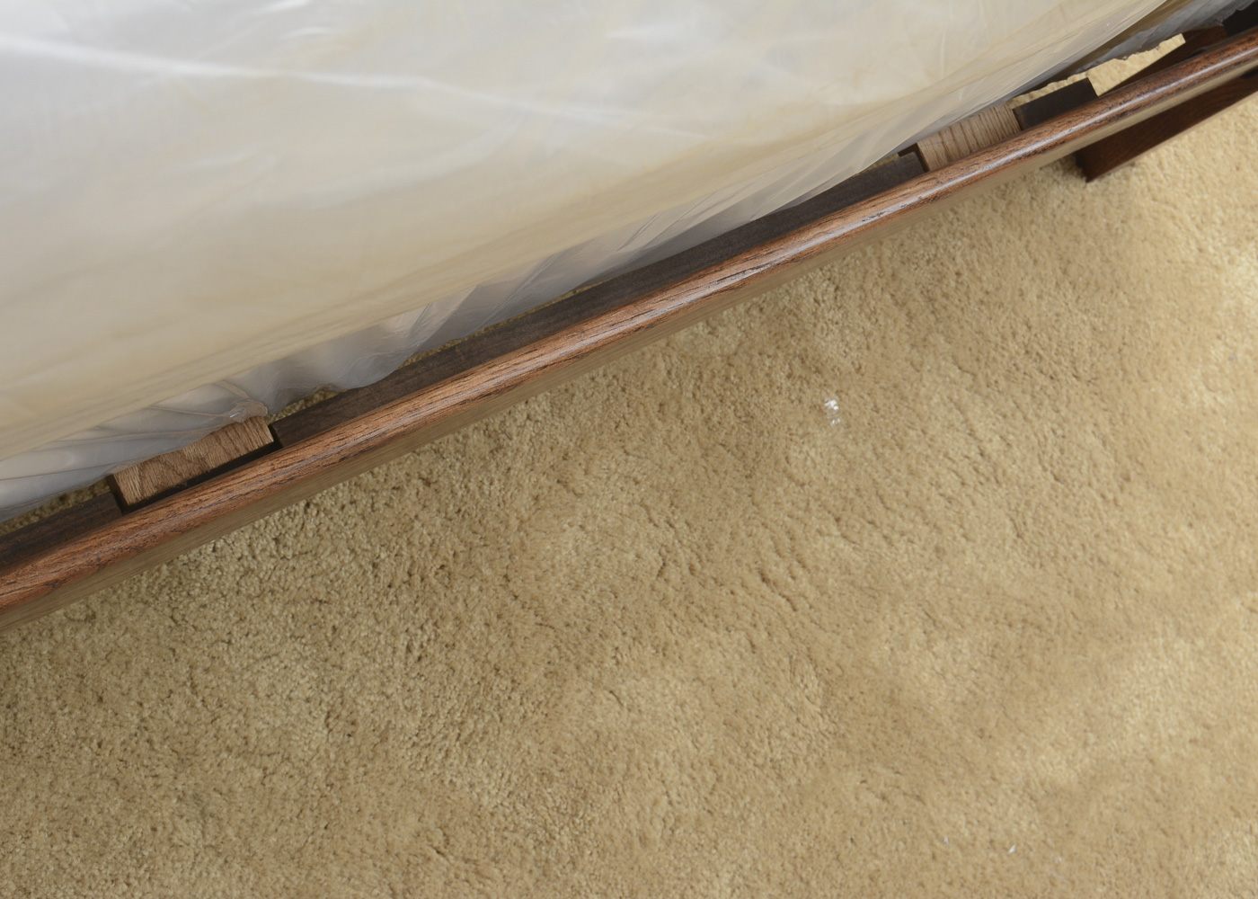 Mission Style Oak Queen Bed Frame