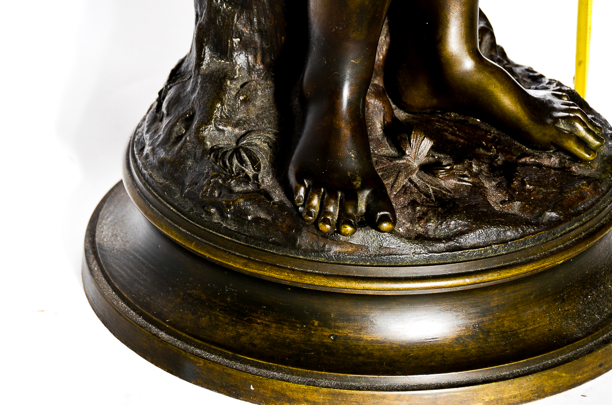 Antique French Bronze Statue