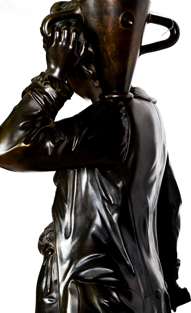 Antique French Bronze Statue