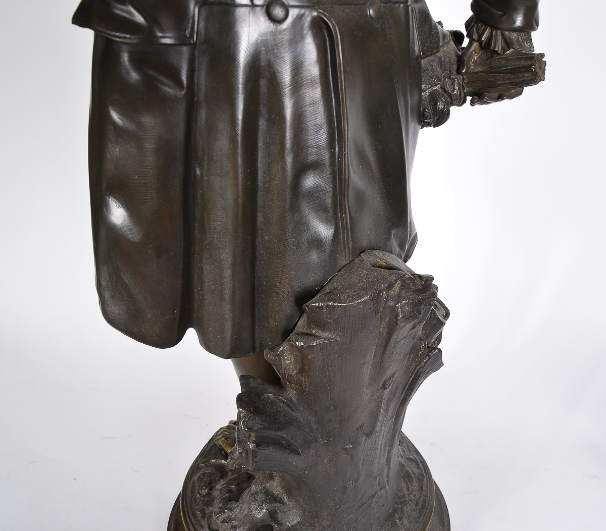 Antique French Bronze Statue