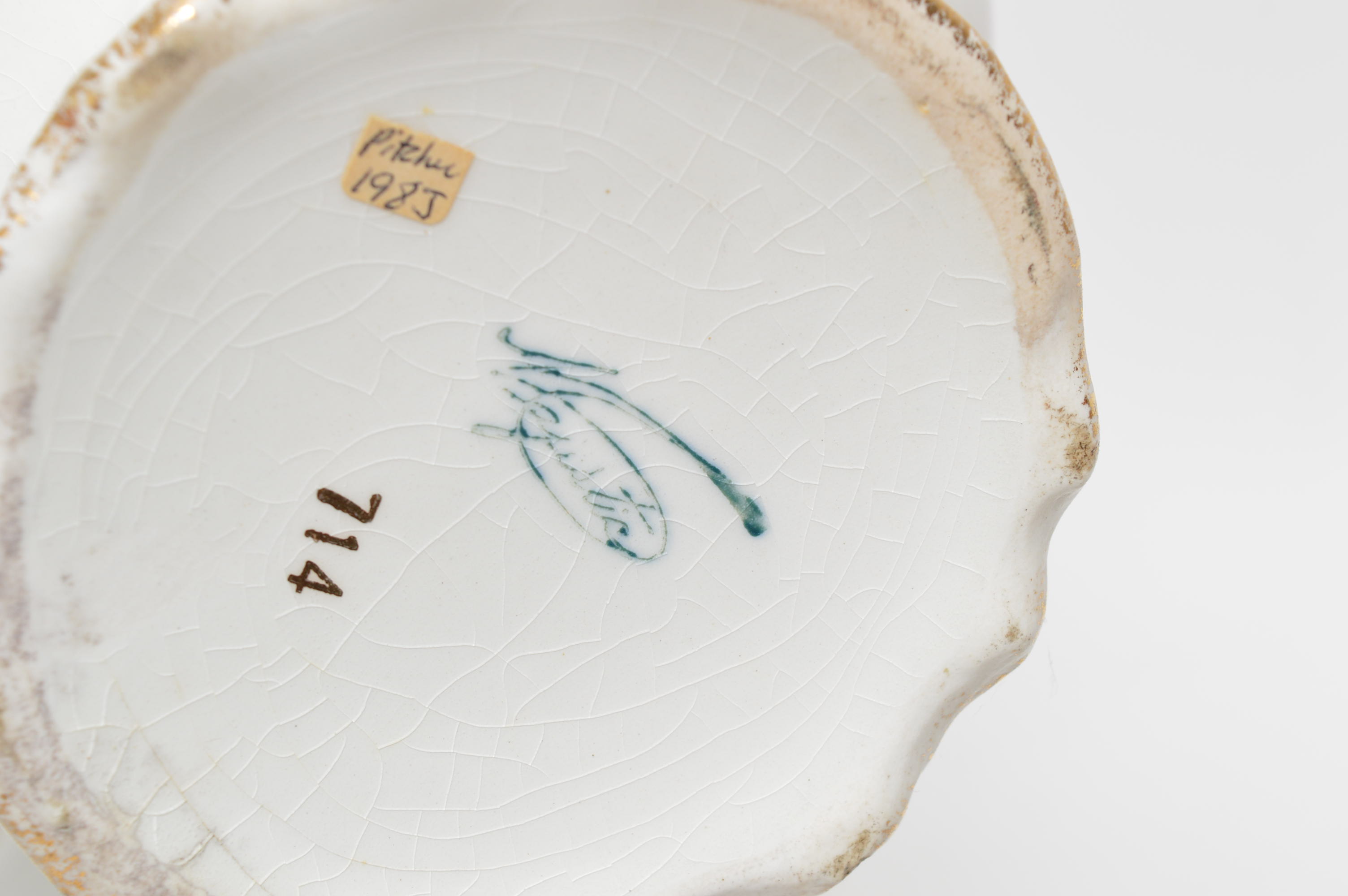 Vintage Mellor & Co. Stoneware Basin Set With Assorted Stoneware