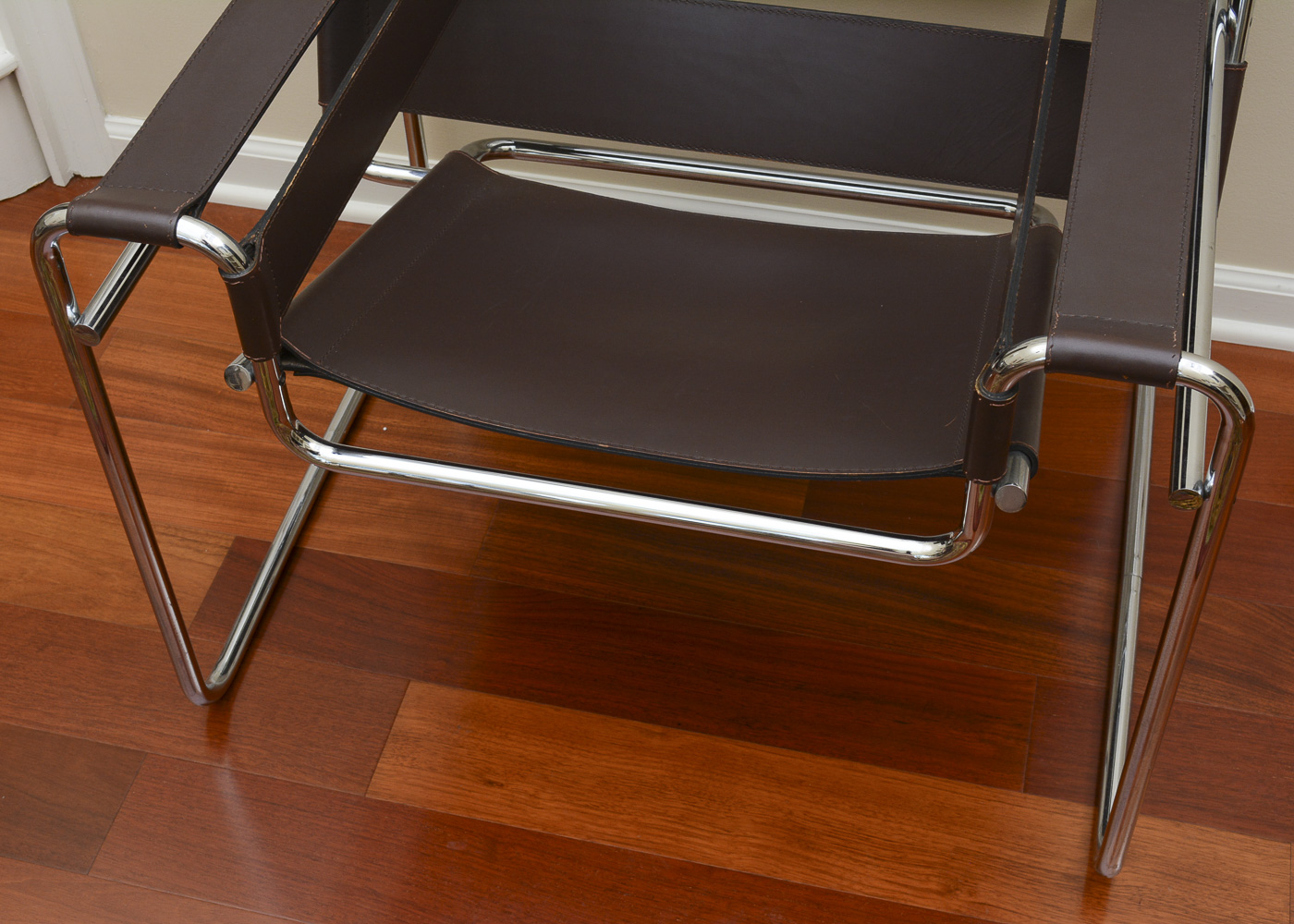 Pair of Modern "Wassily" Style Armchairs