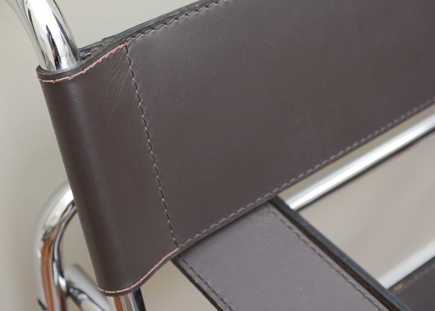 Pair of Modern "Wassily" Style Armchairs