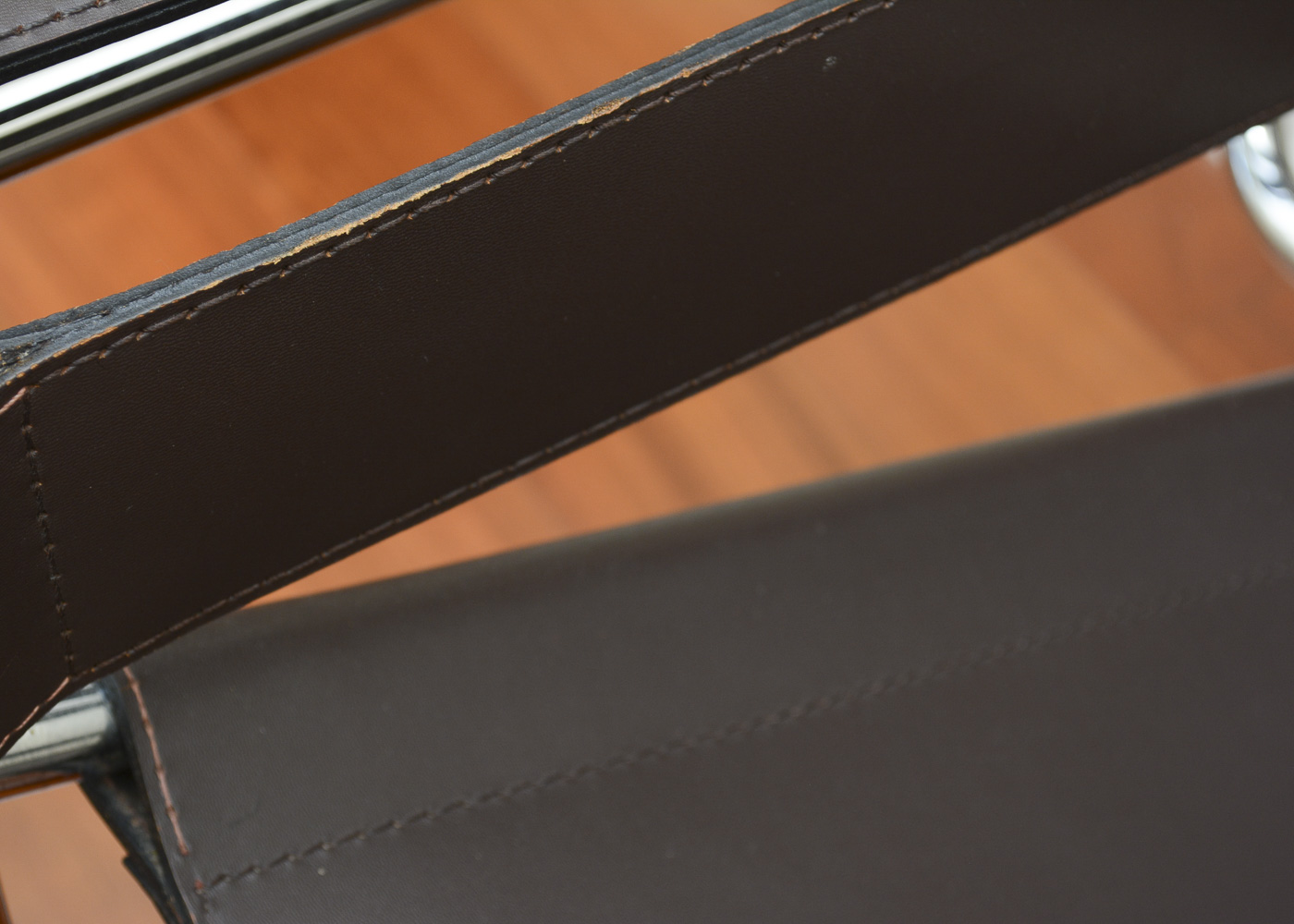 Pair of Modern "Wassily" Style Armchairs