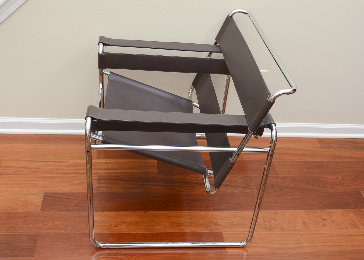 Pair of Modern "Wassily" Style Armchairs