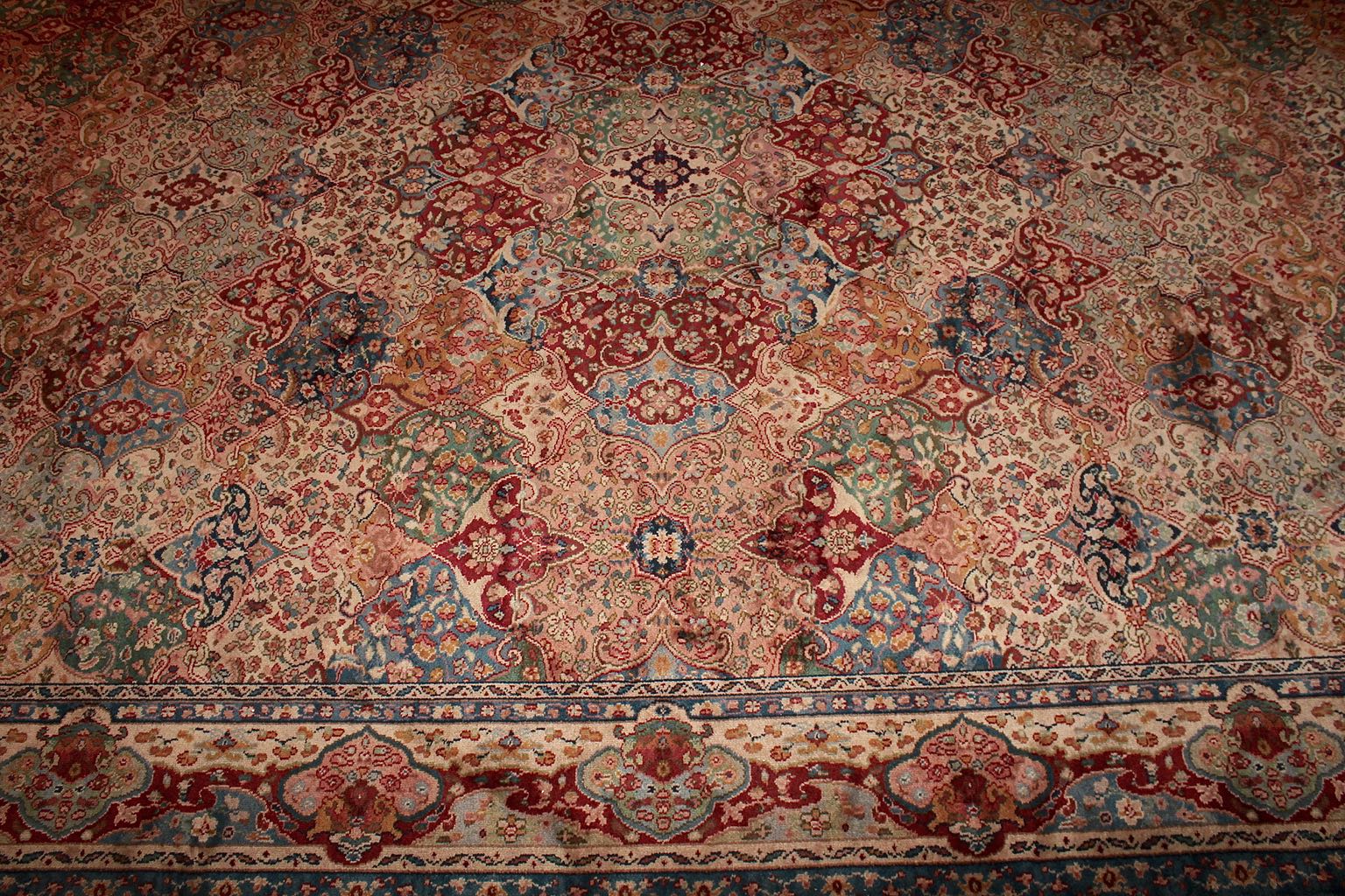 Karastan Samovar Teawash "Kirman Panel" Wool Area Rug