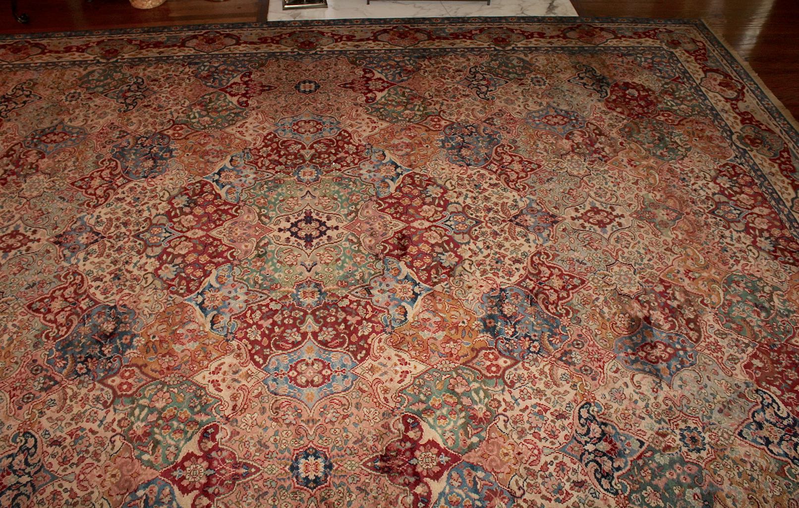 Karastan Samovar Teawash "Kirman Panel" Wool Area Rug