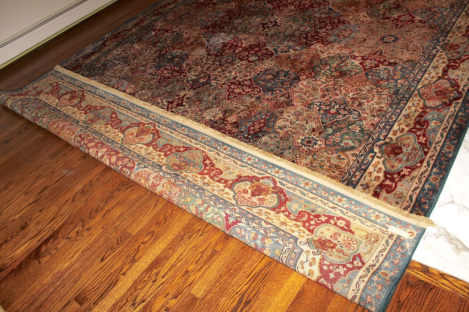 Karastan Samovar Teawash "Kirman Panel" Wool Area Rug