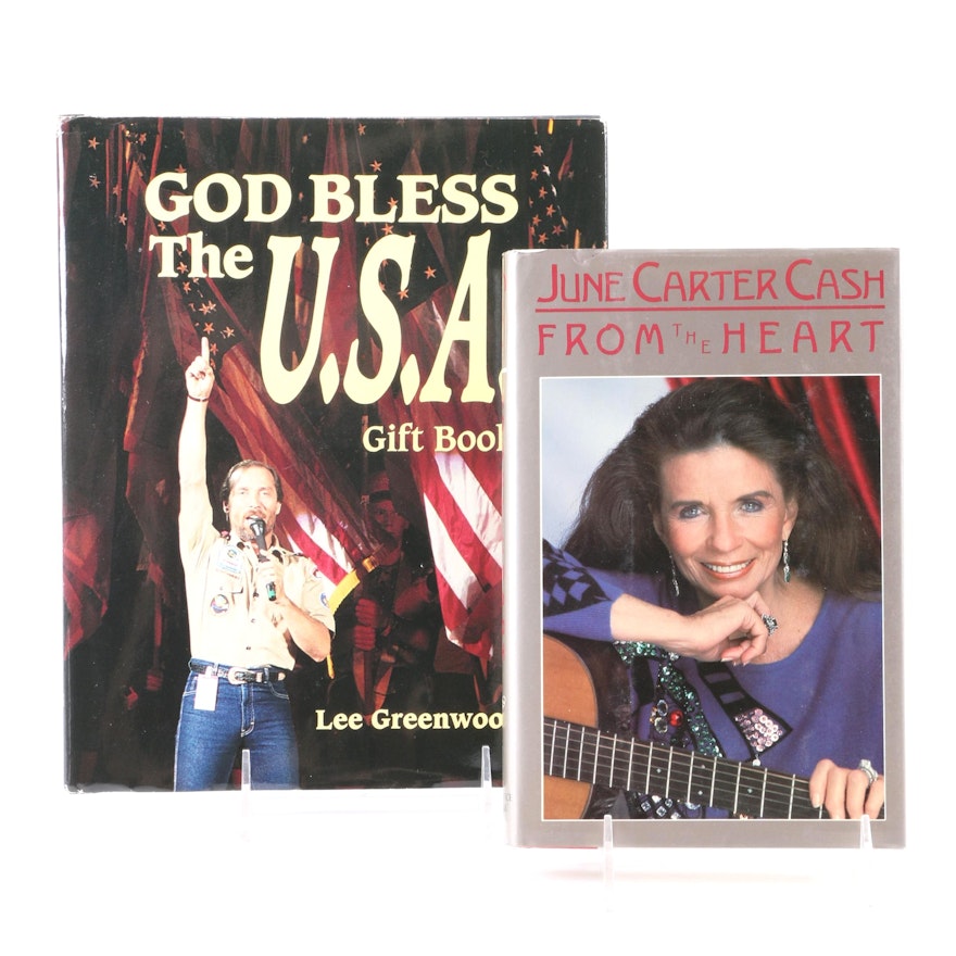 "God Bless the U.S.A." signed by Lee Greenwood