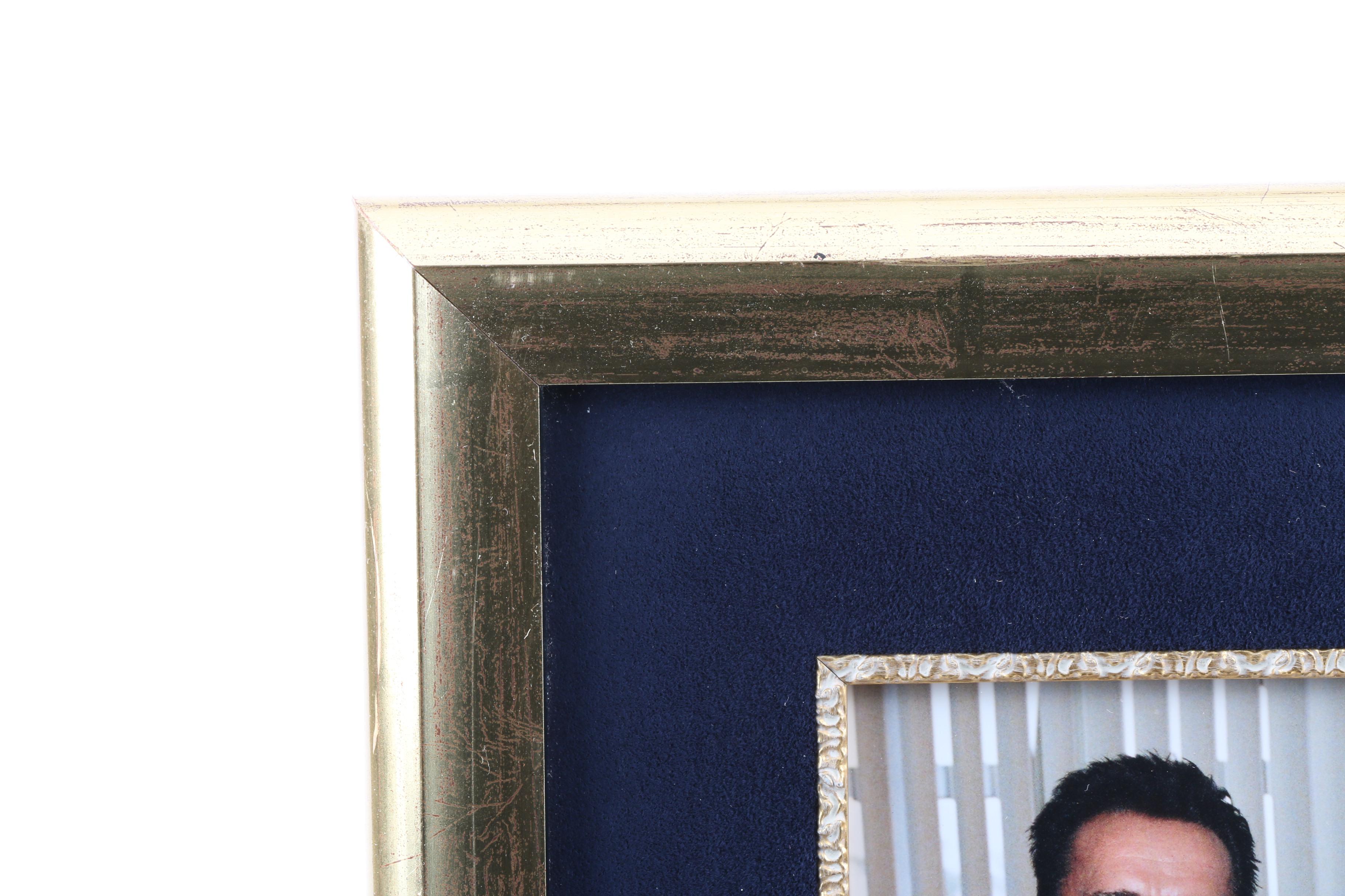 Color Photographic Print of Arnold Schwarzenegger and Robert Schuller