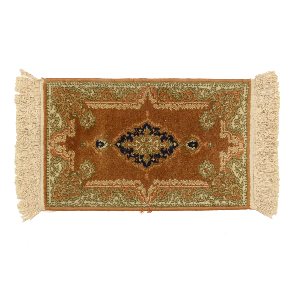 Persian Style Wool Sarouk Power Loomed Mat