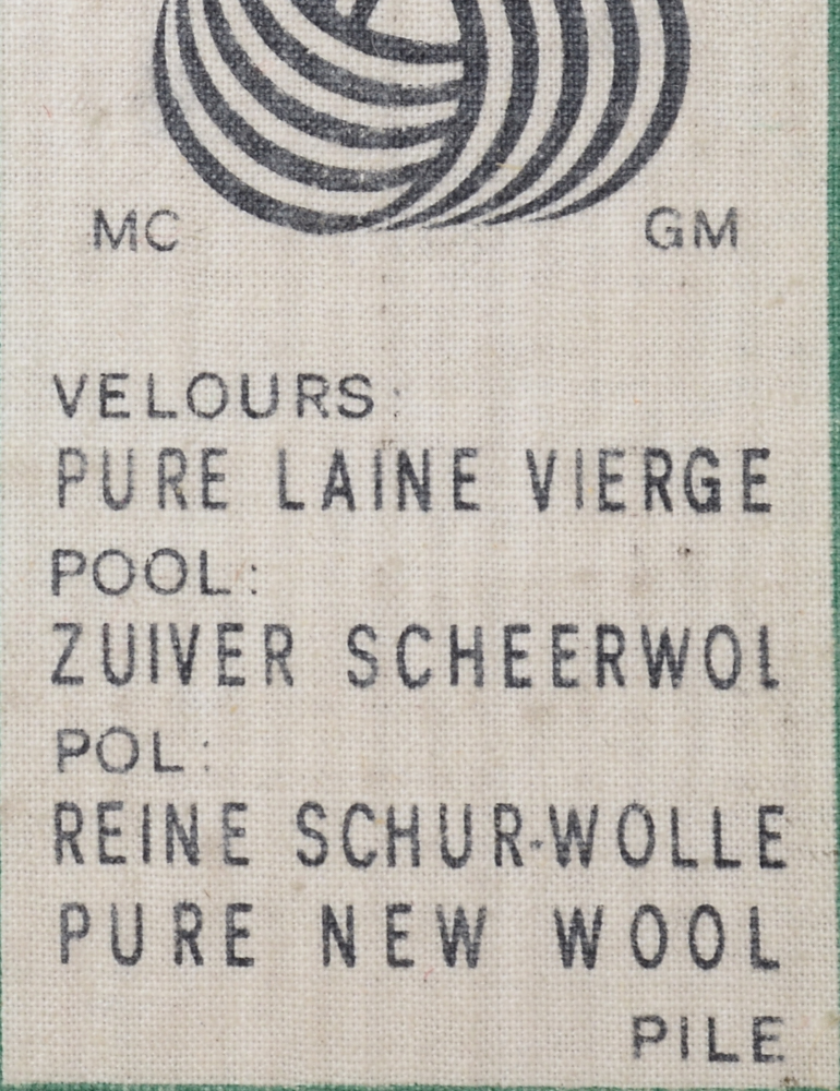 Persian Style Wool Sarouk Power Loomed Mat