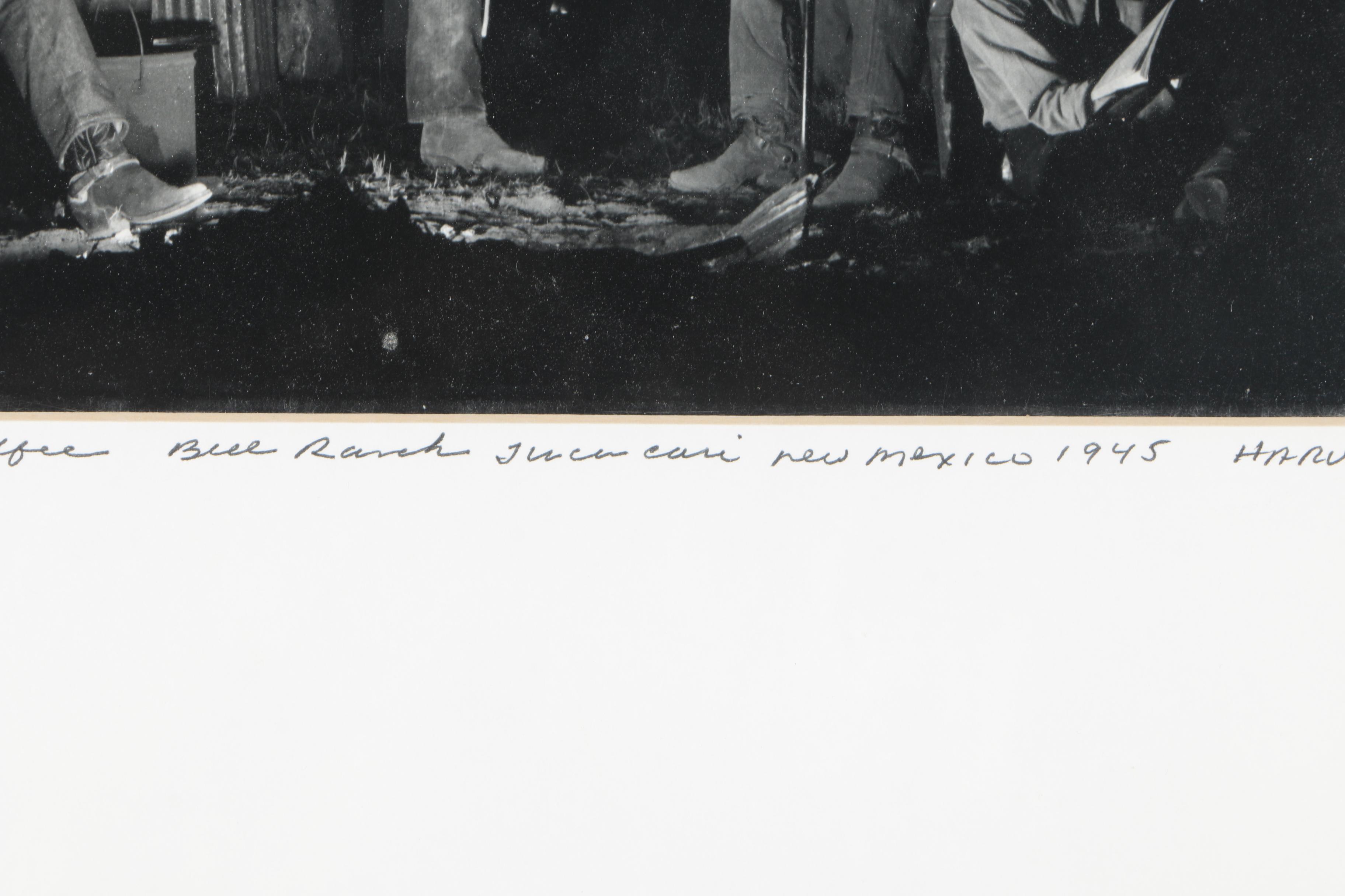 Harvey Caplin Black and White Photographs of Bell Ranch, New Mexico