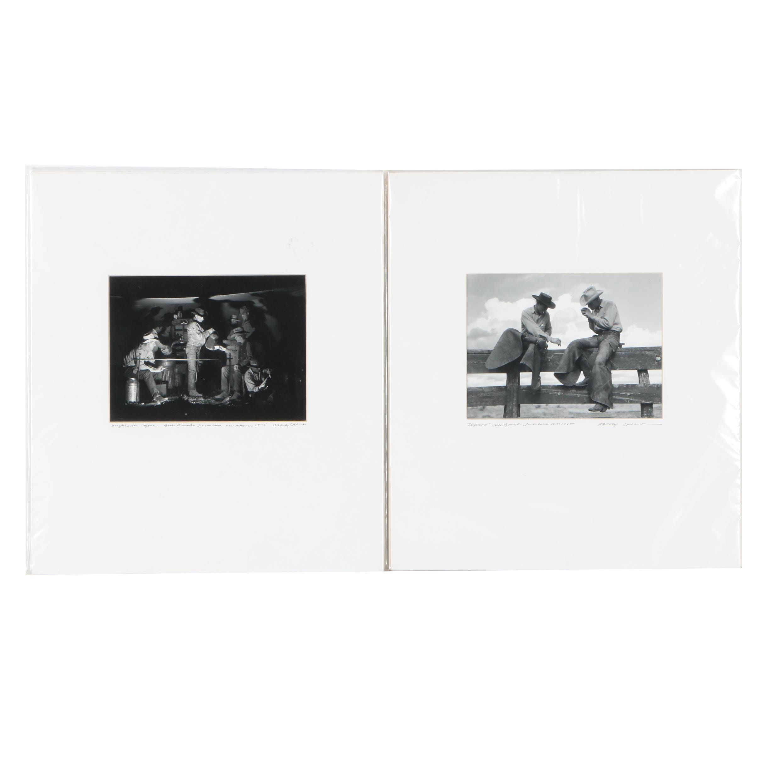Harvey Caplin Black and White Photographs of Bell Ranch, New Mexico