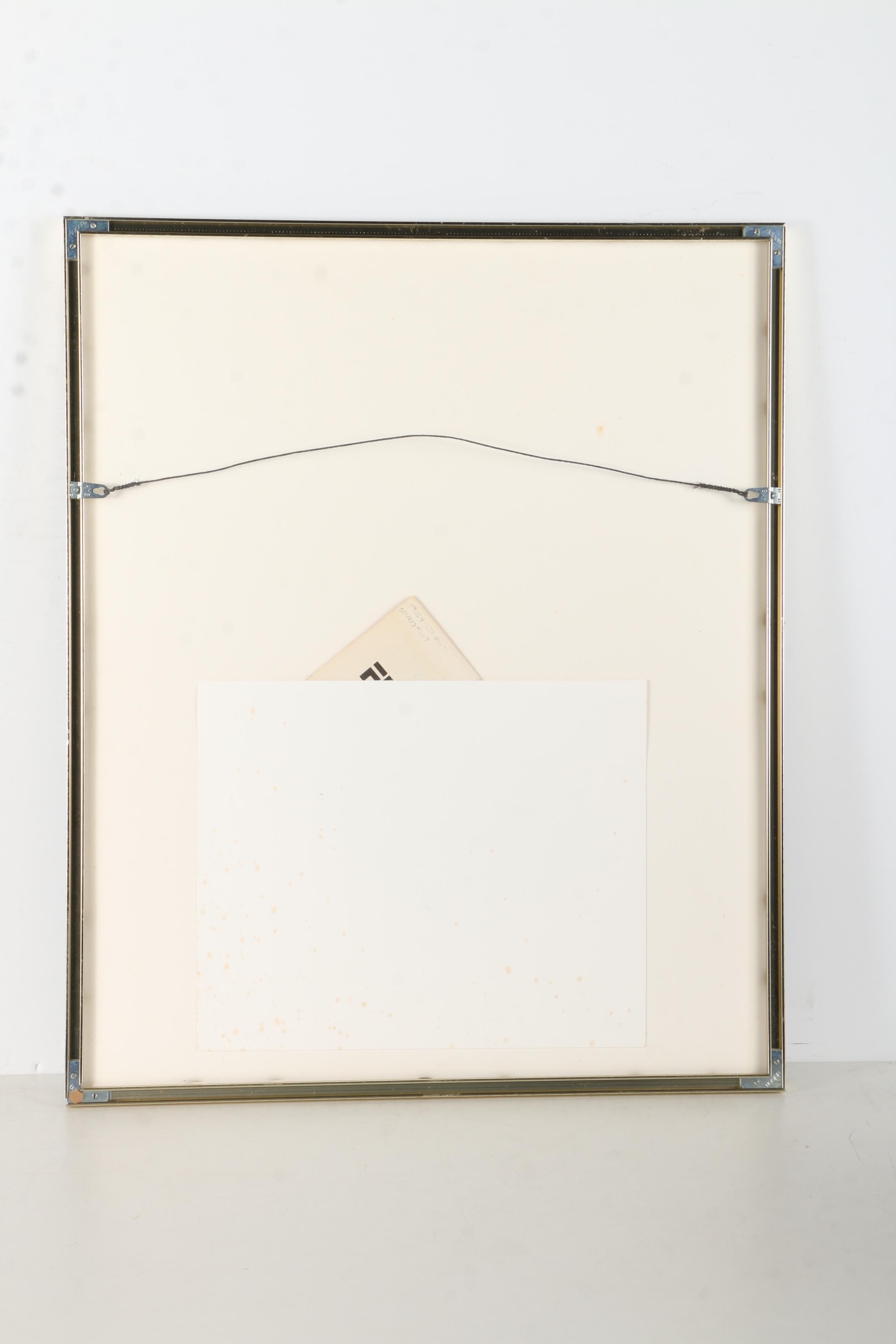 Serge Samama Limited Edition Serigraph "Reflexions"