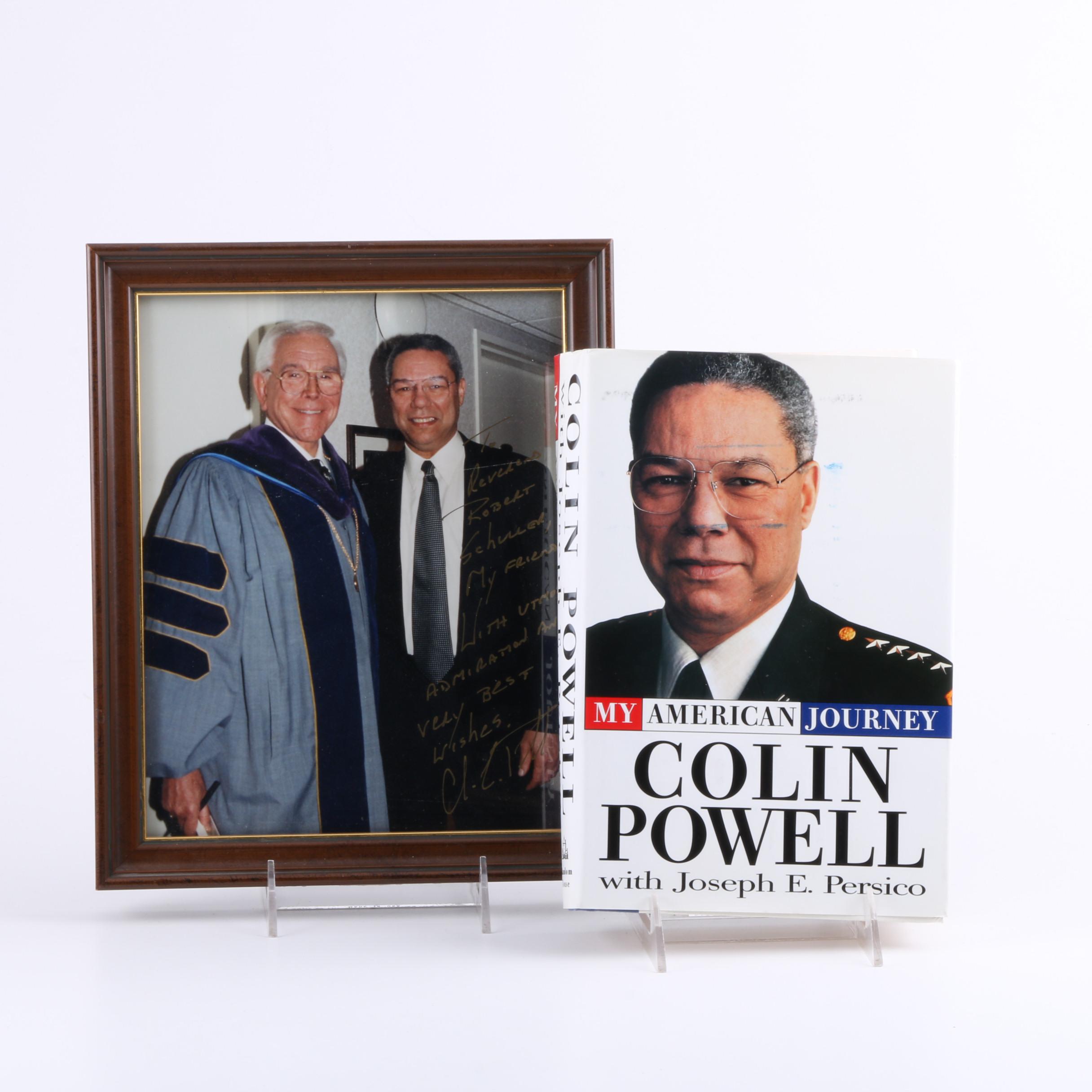 Signed 1995 Book "My American Journey" by Colin Powell