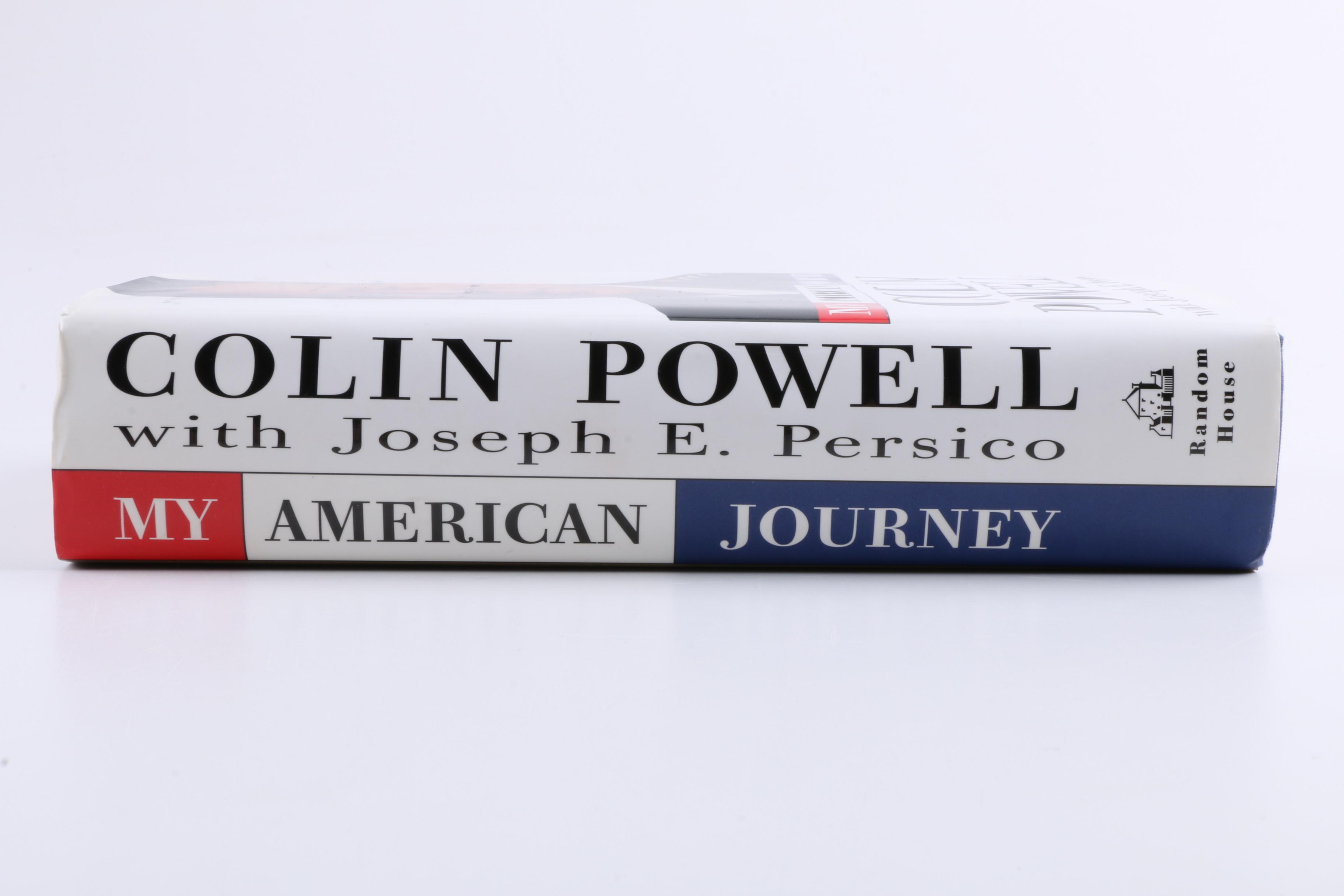 Signed 1995 Book "My American Journey" by Colin Powell
