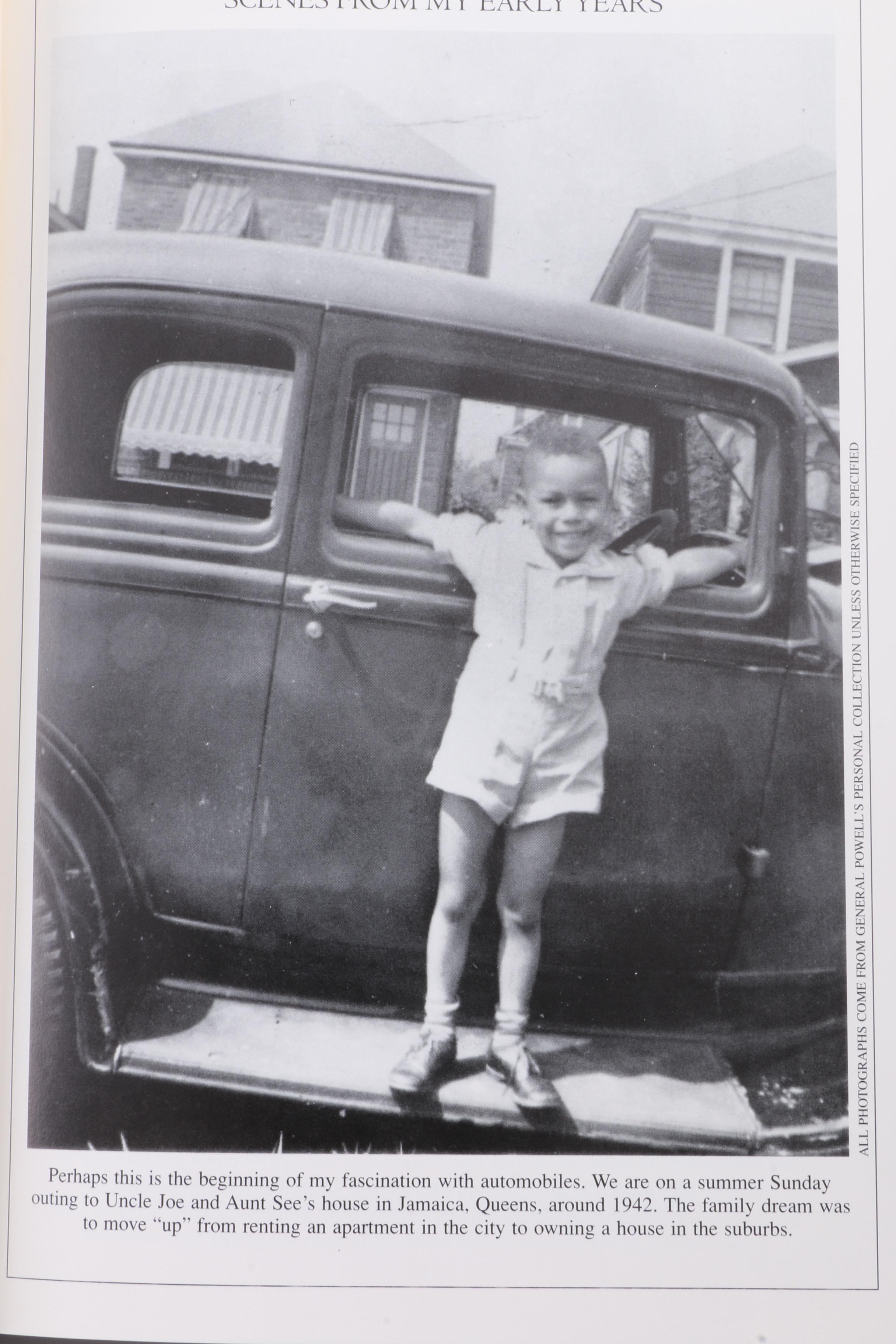 Signed 1995 Book "My American Journey" by Colin Powell