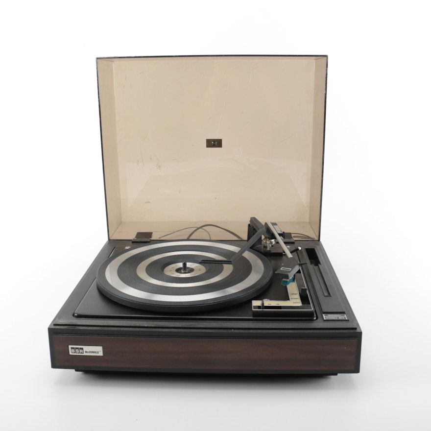 BSR McDonald Turntable