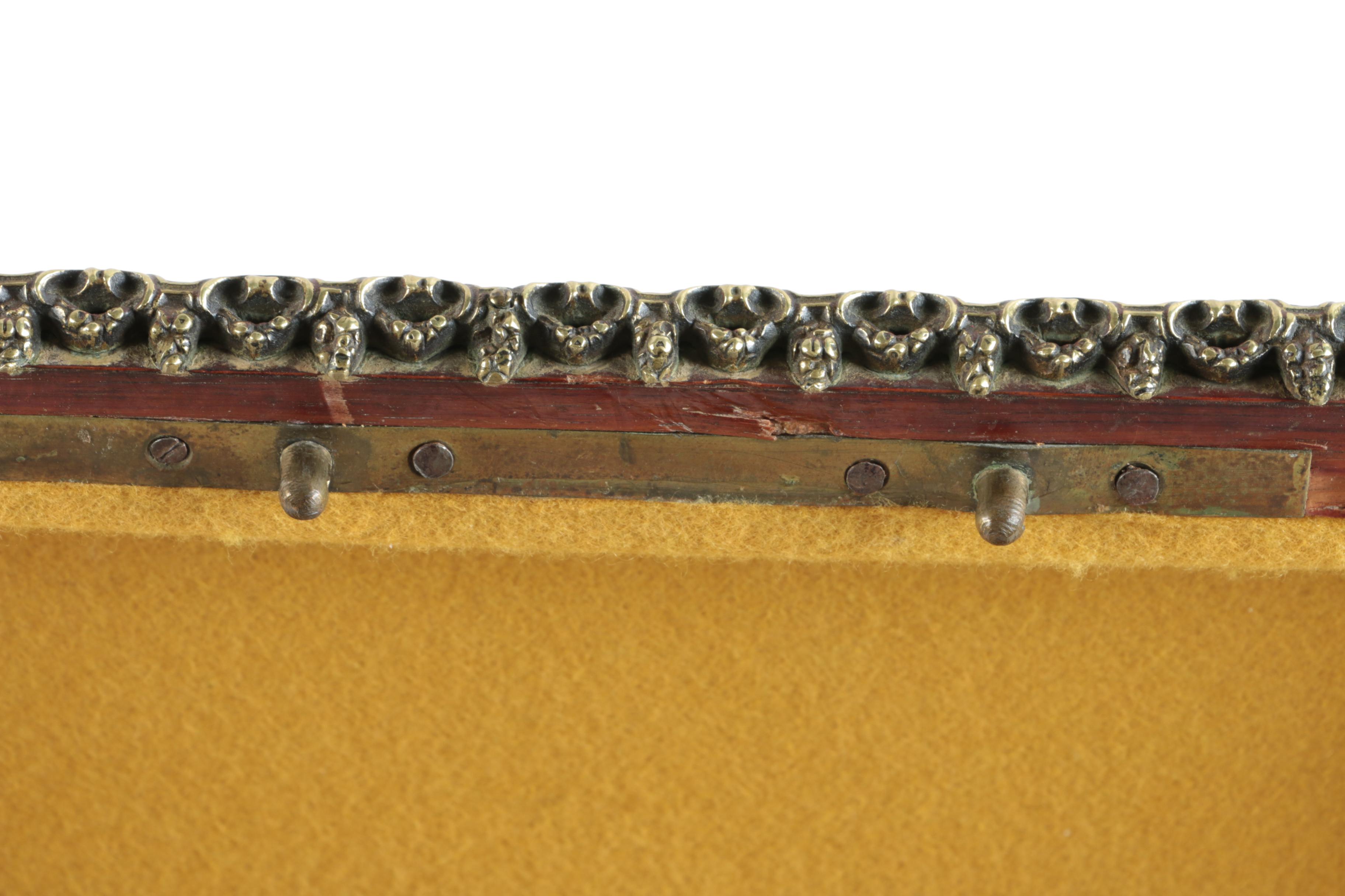 Vintage Louis XV Style Mahogany Veneer and Ormolu Jewelry Box