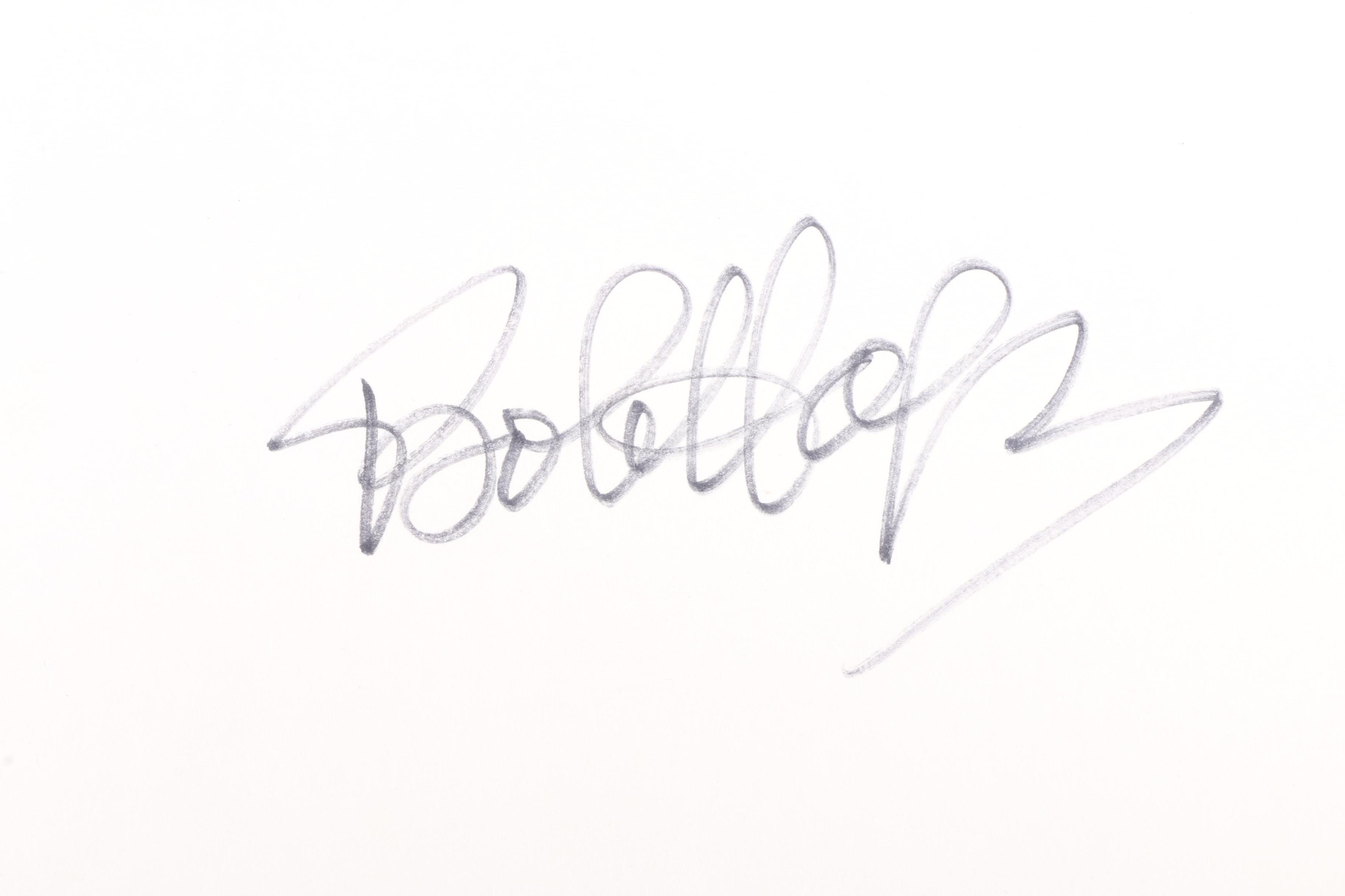 Signed 1985 "Confessions of a Hooker" by Bob Hope