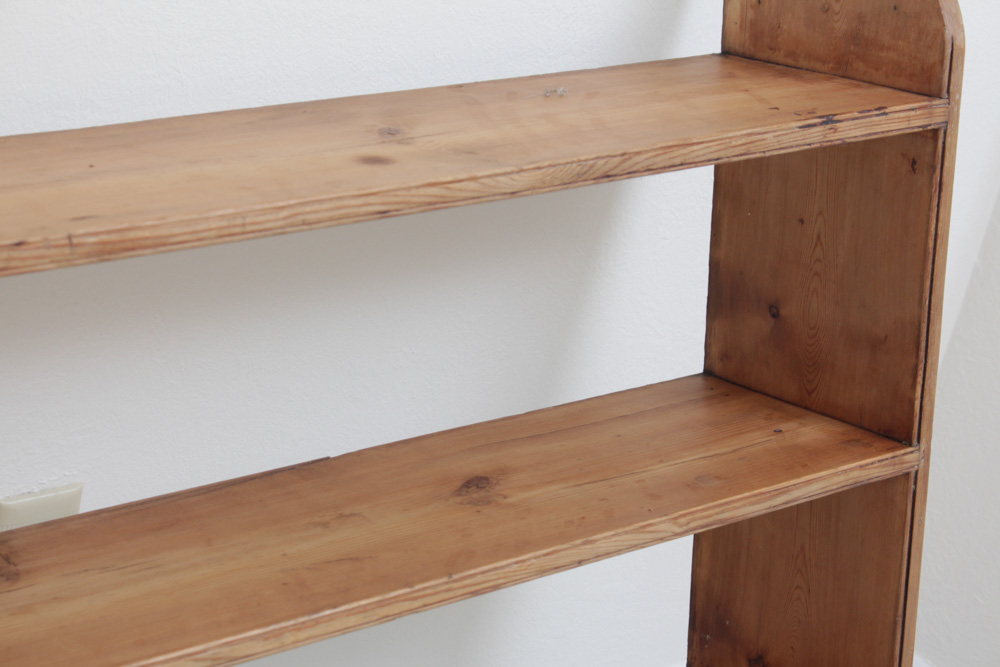 Antique Pine Wall Shelf