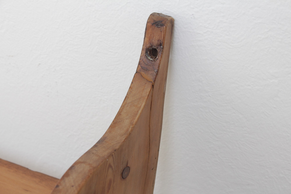 Antique Pine Wall Shelf