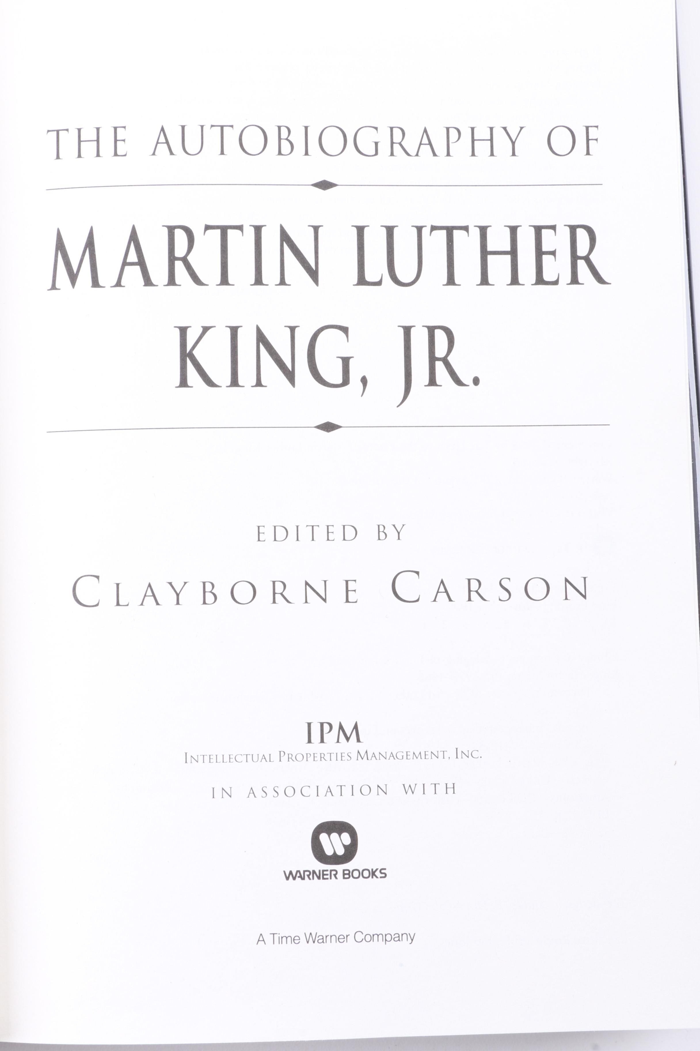 Coretta Scott King Ephemera and Inscribed Book