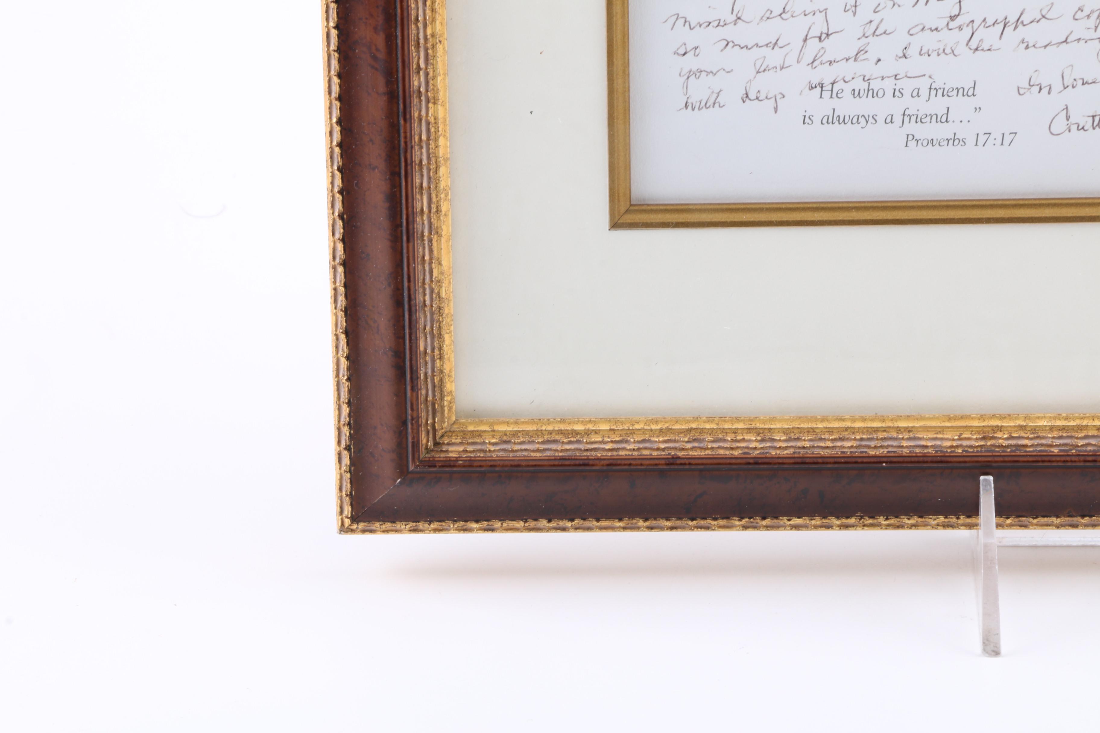 Coretta Scott King Ephemera and Inscribed Book