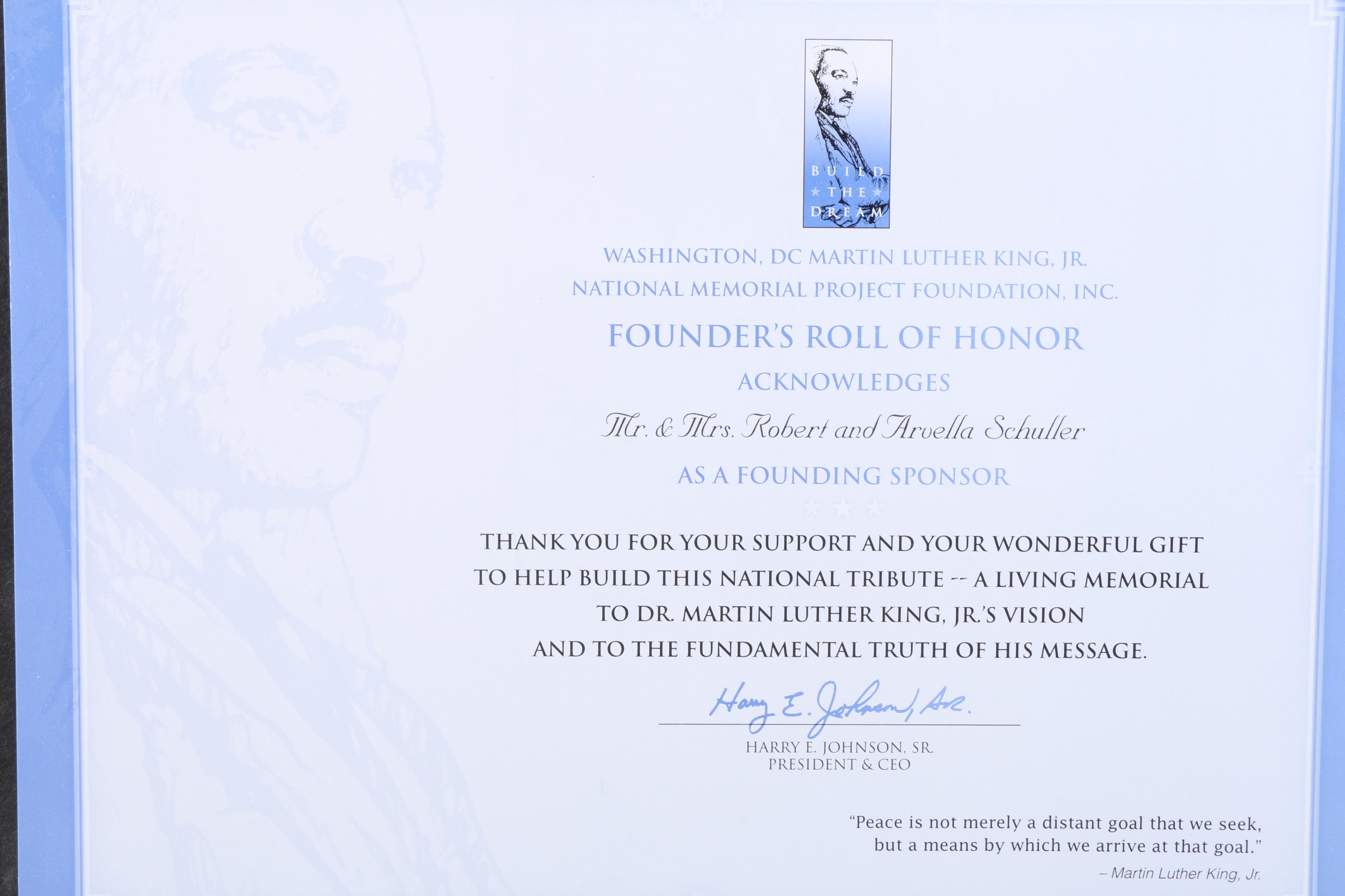 Coretta Scott King Ephemera and Inscribed Book