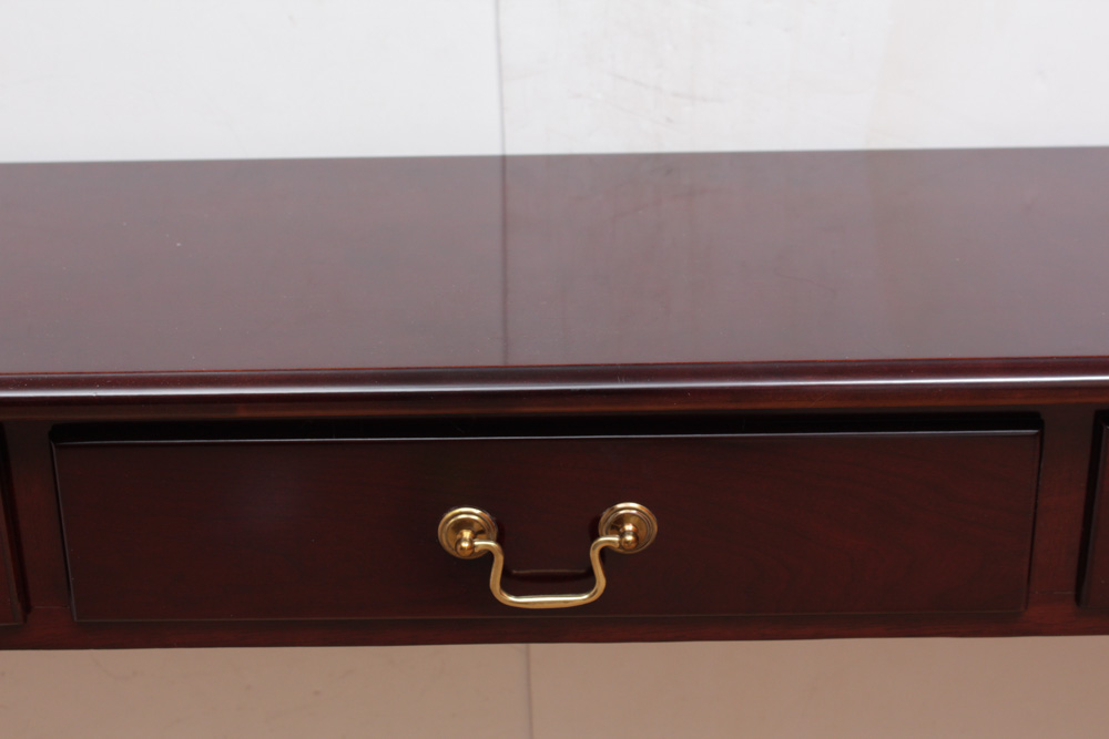 Mahogany Sofa Table by the Bombay Company