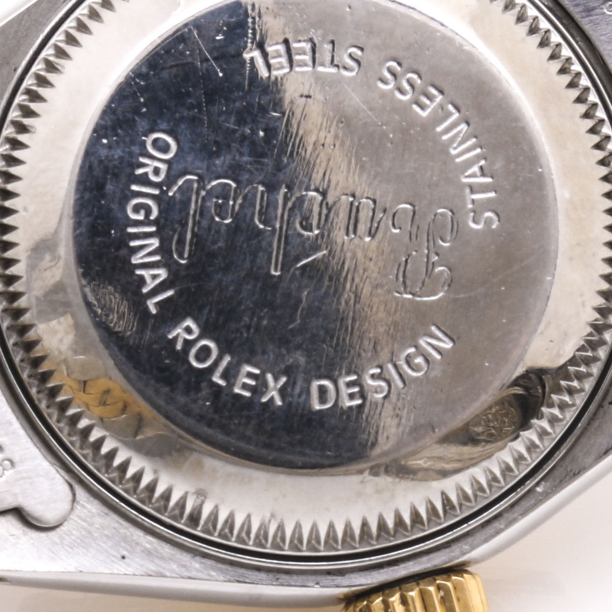 Rolex 18K Yellow Gold and Stainless Steel Watch