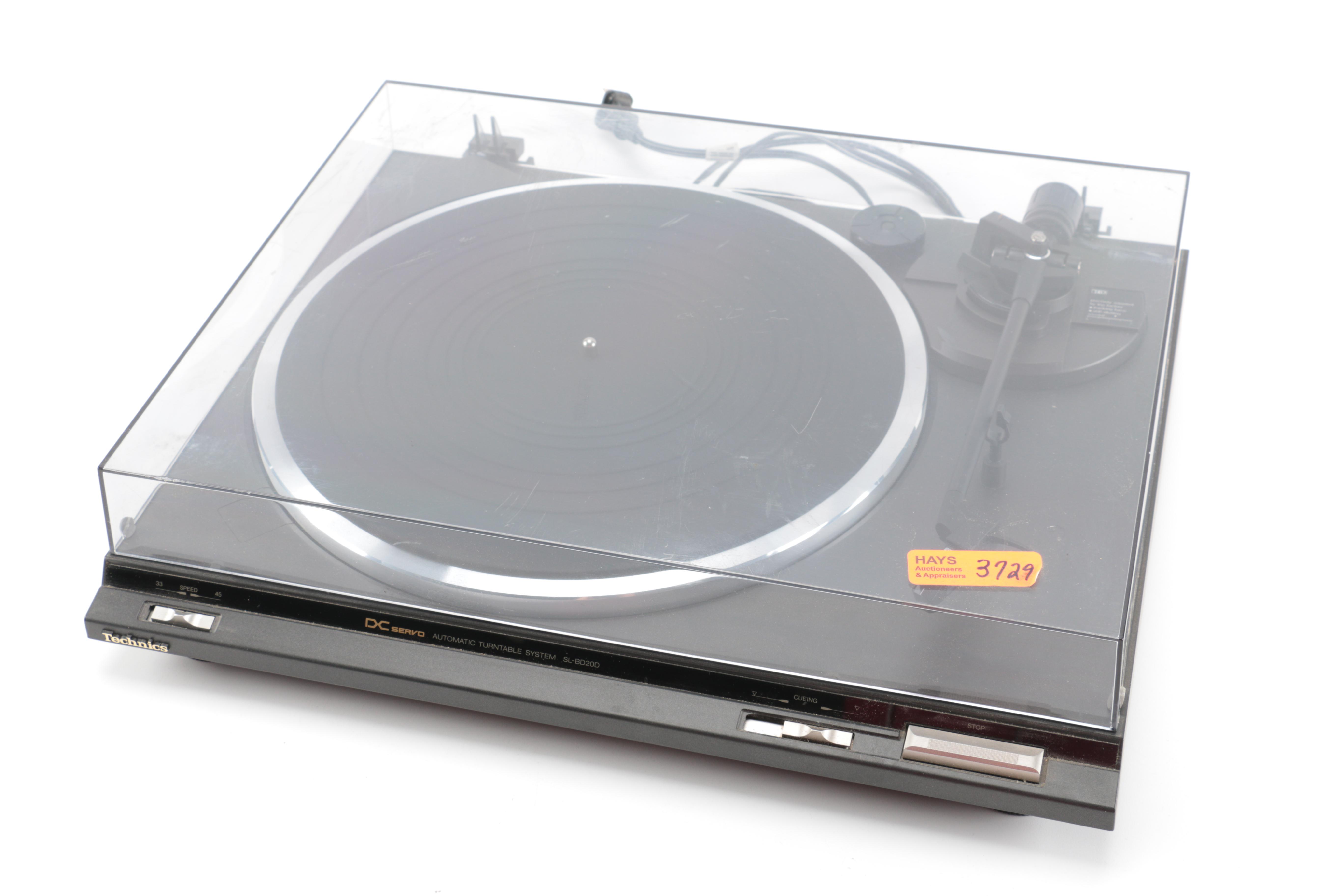 Technics DC Servo Automatic Turntable System SL-BD20D