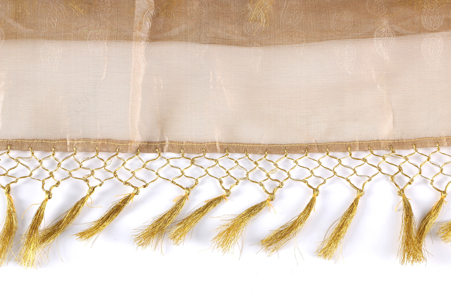 Foliate Fringe Scarf