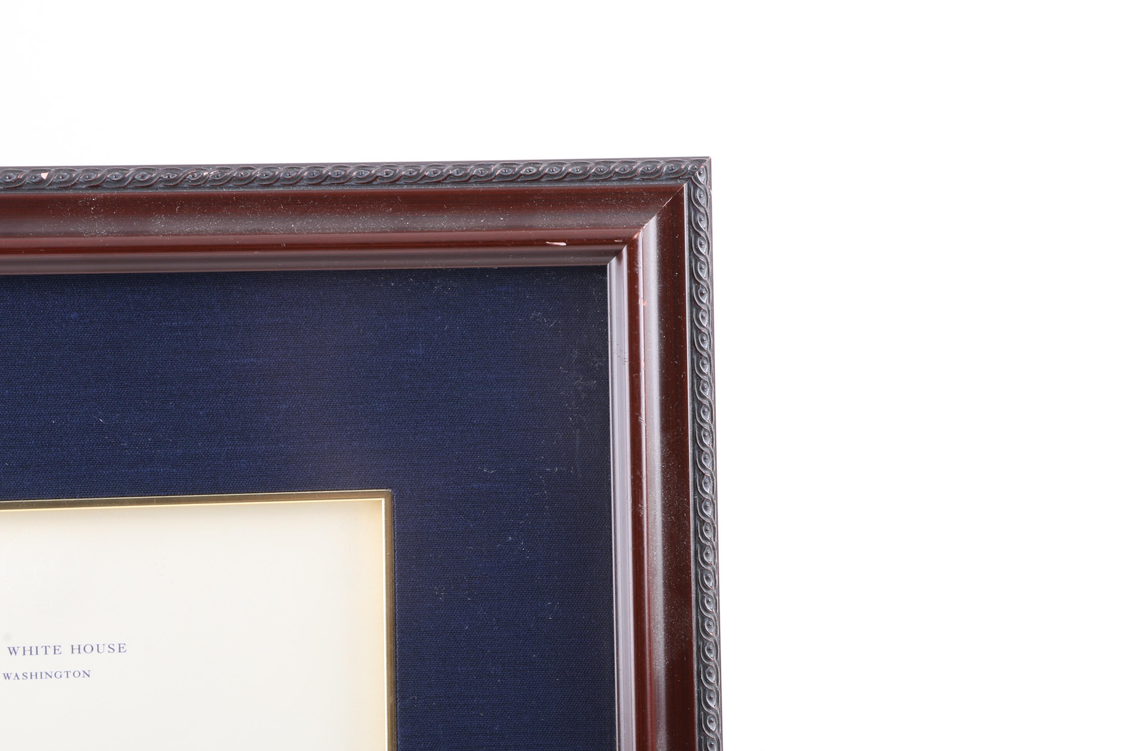 Signed Letter and "Between Hope and History" by Bill Clinton