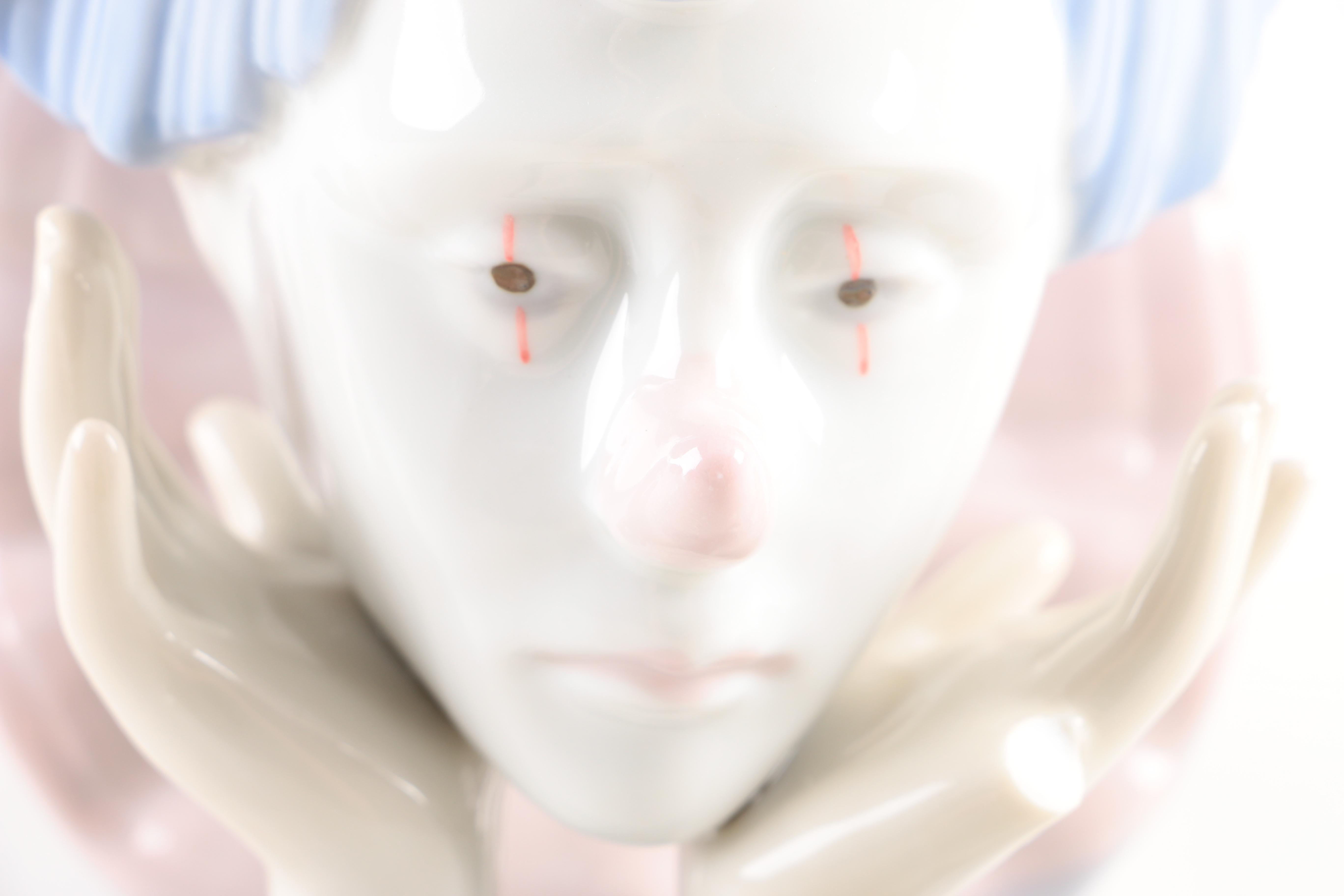 Lladró "Dreams" Porcelain Clown Bust