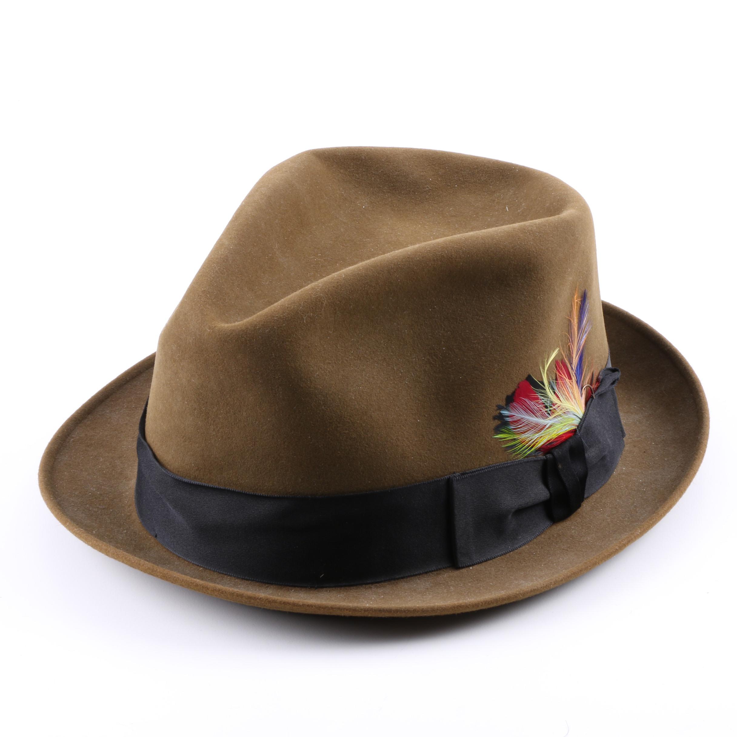 Vintage Dobb's Rainbow Fedoras