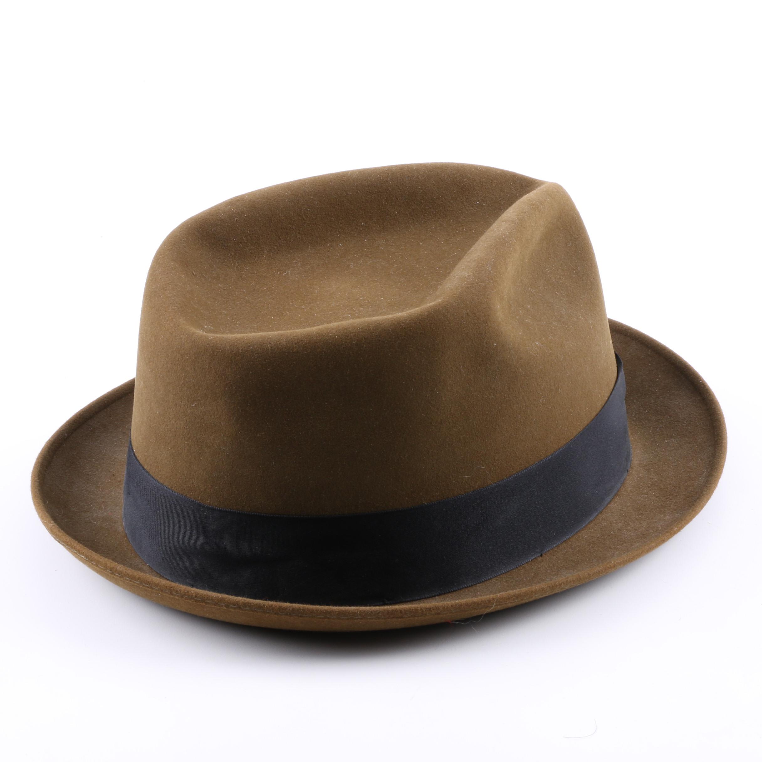 Vintage Dobb's Rainbow Fedoras