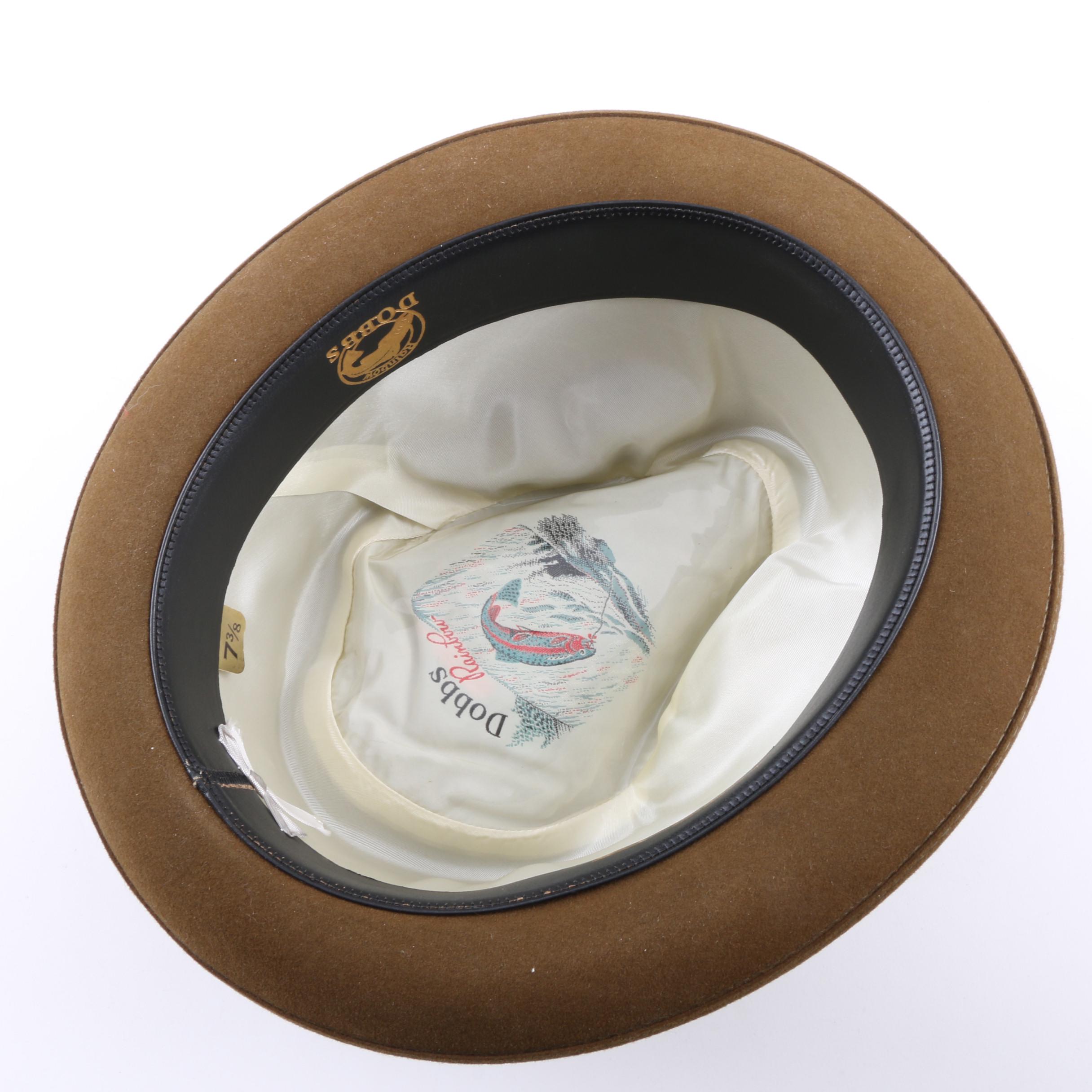 Vintage Dobb's Rainbow Fedoras