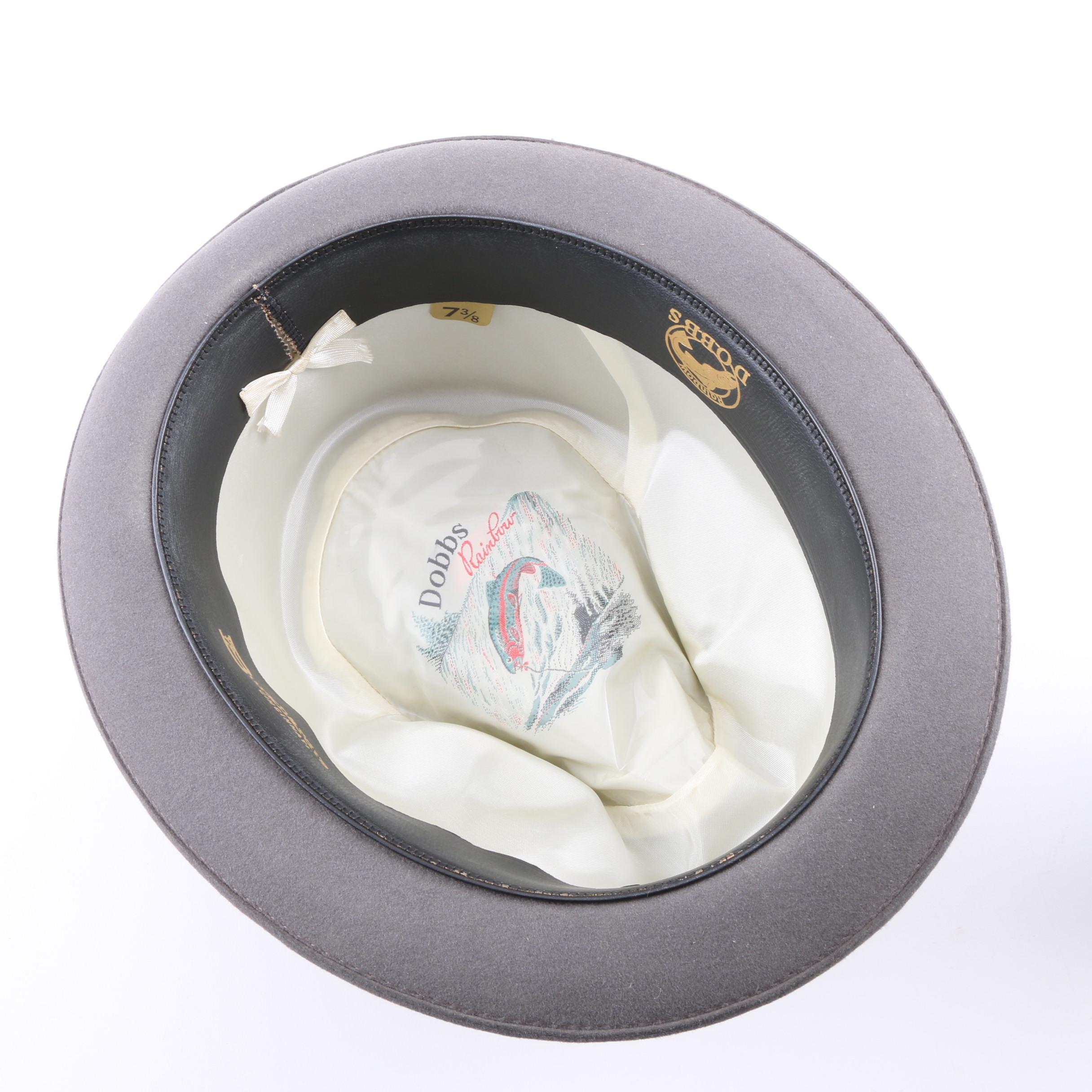 Vintage Dobb's Rainbow Fedoras