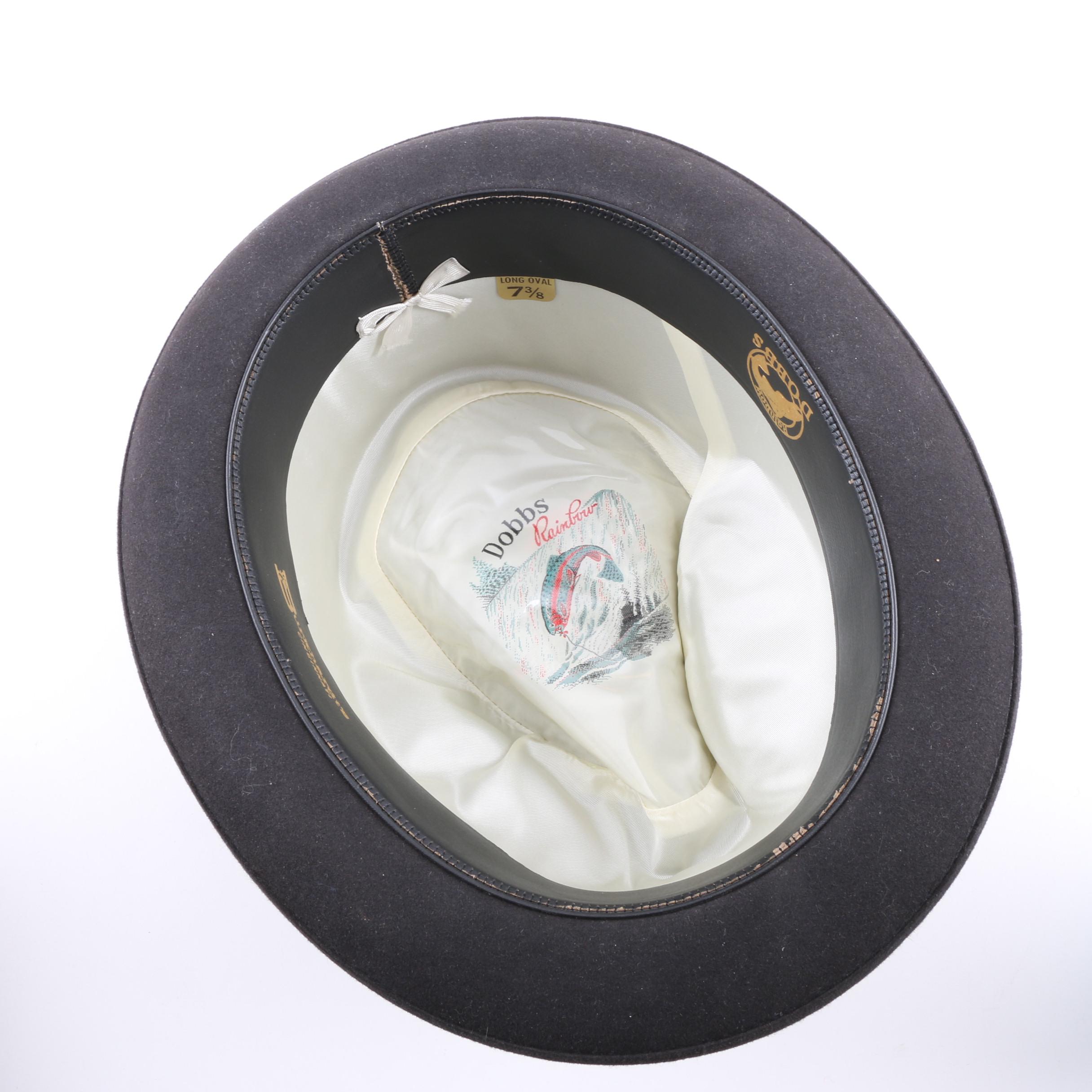 Vintage Dobb's Rainbow Fedoras