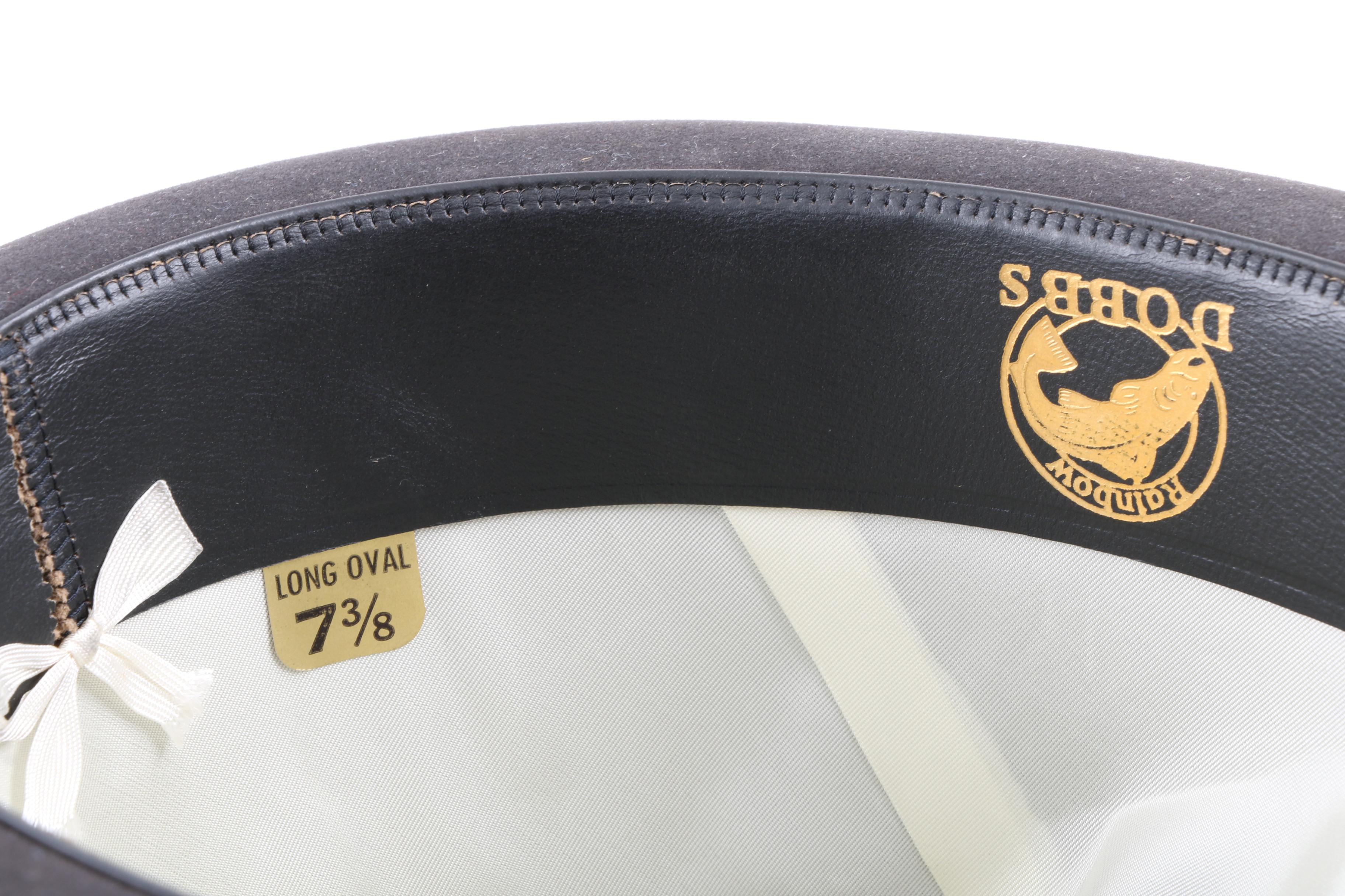 Vintage Dobb's Rainbow Fedoras