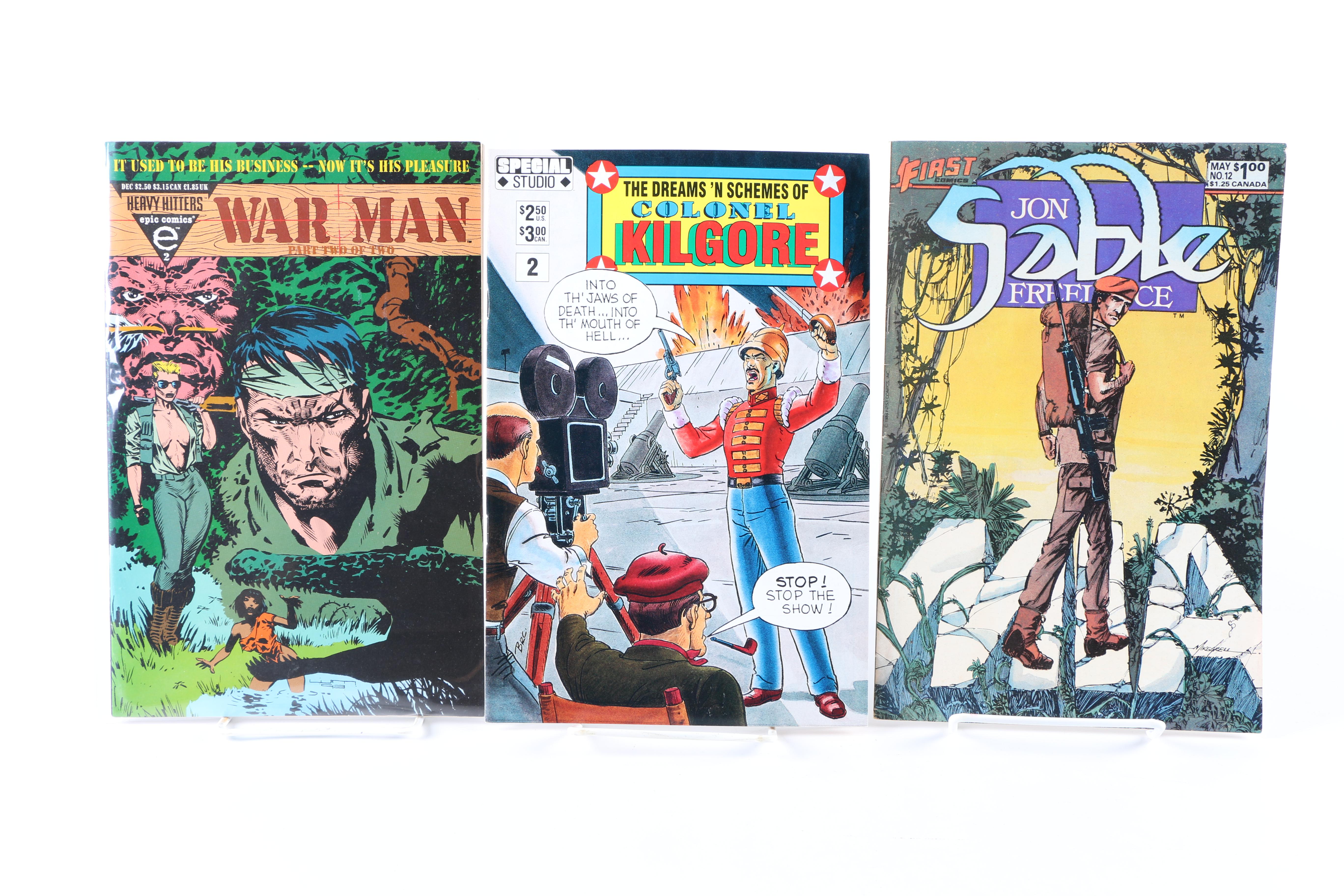 Bronze & Modern Age War Genre Comic Books
