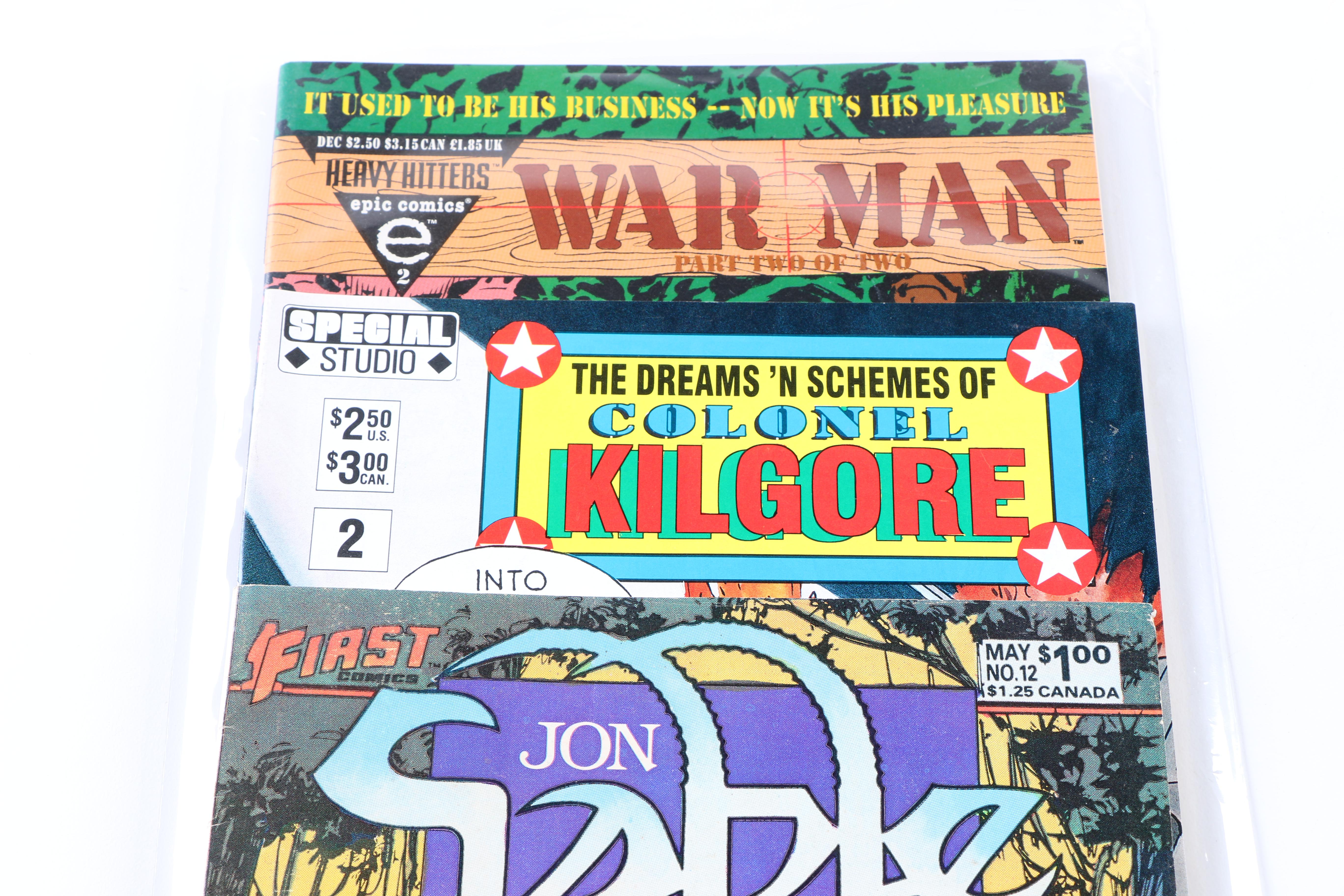 Bronze & Modern Age War Genre Comic Books