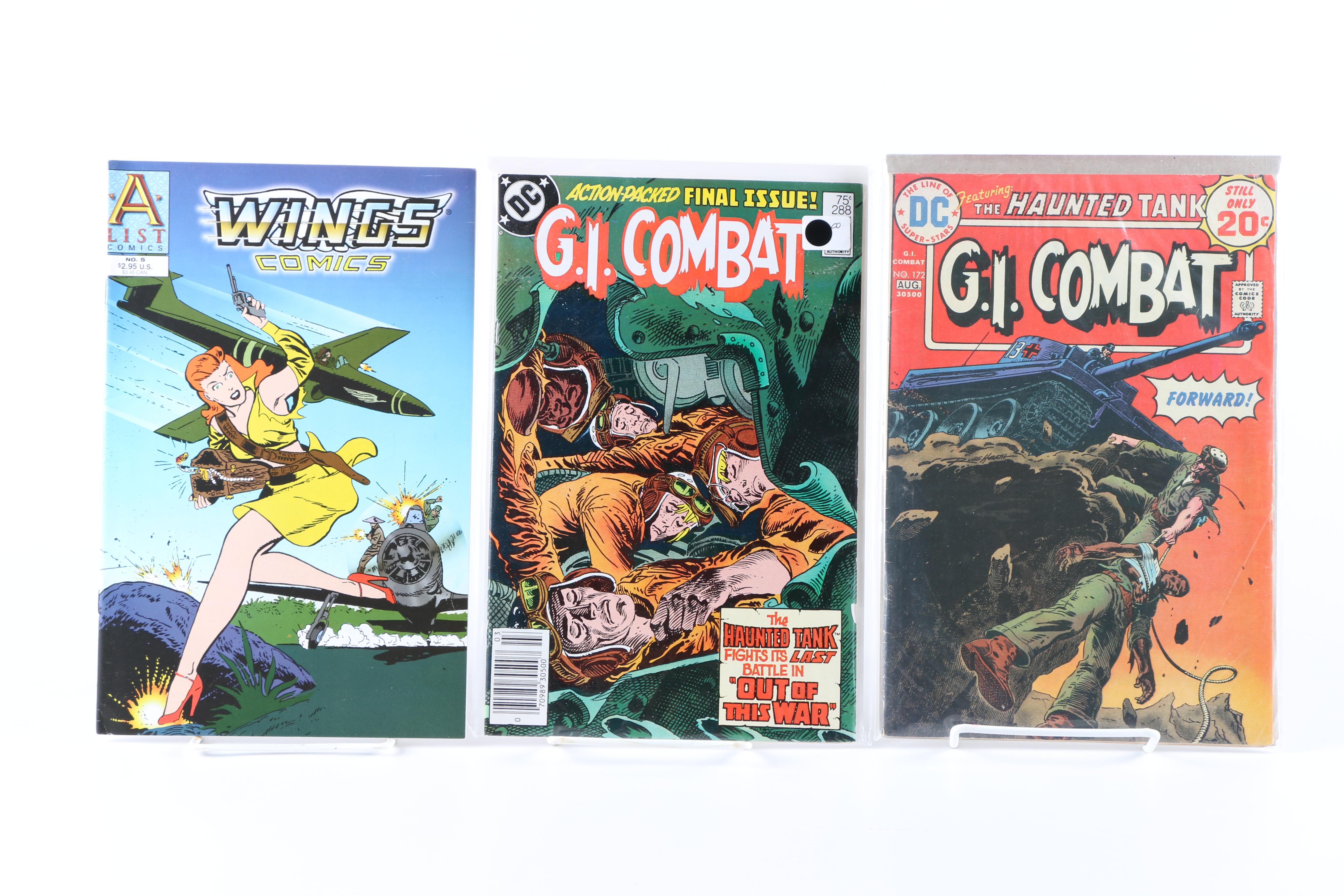 Bronze & Modern Age War Genre Comic Books