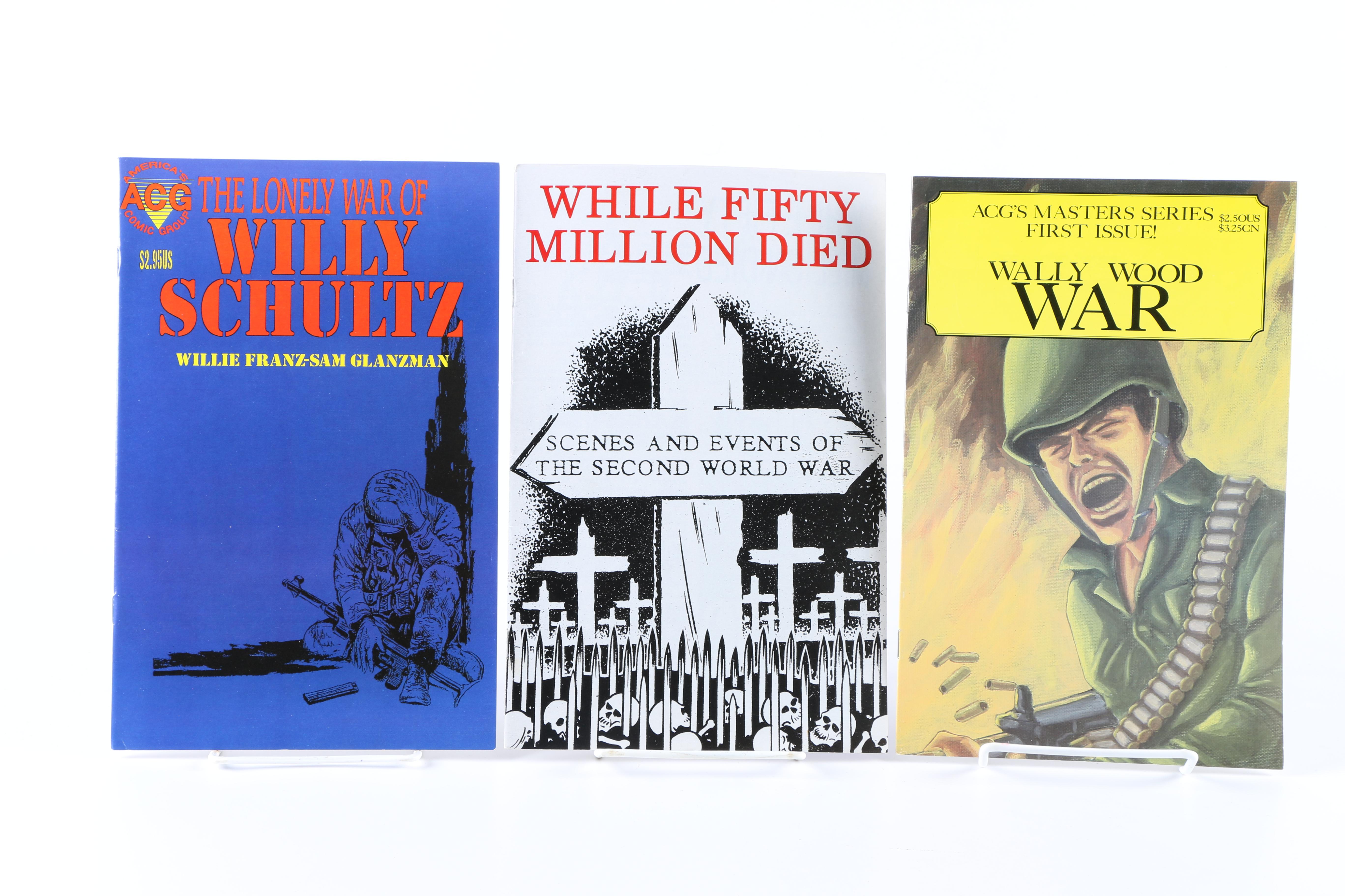 Bronze & Modern Age War Genre Comic Books