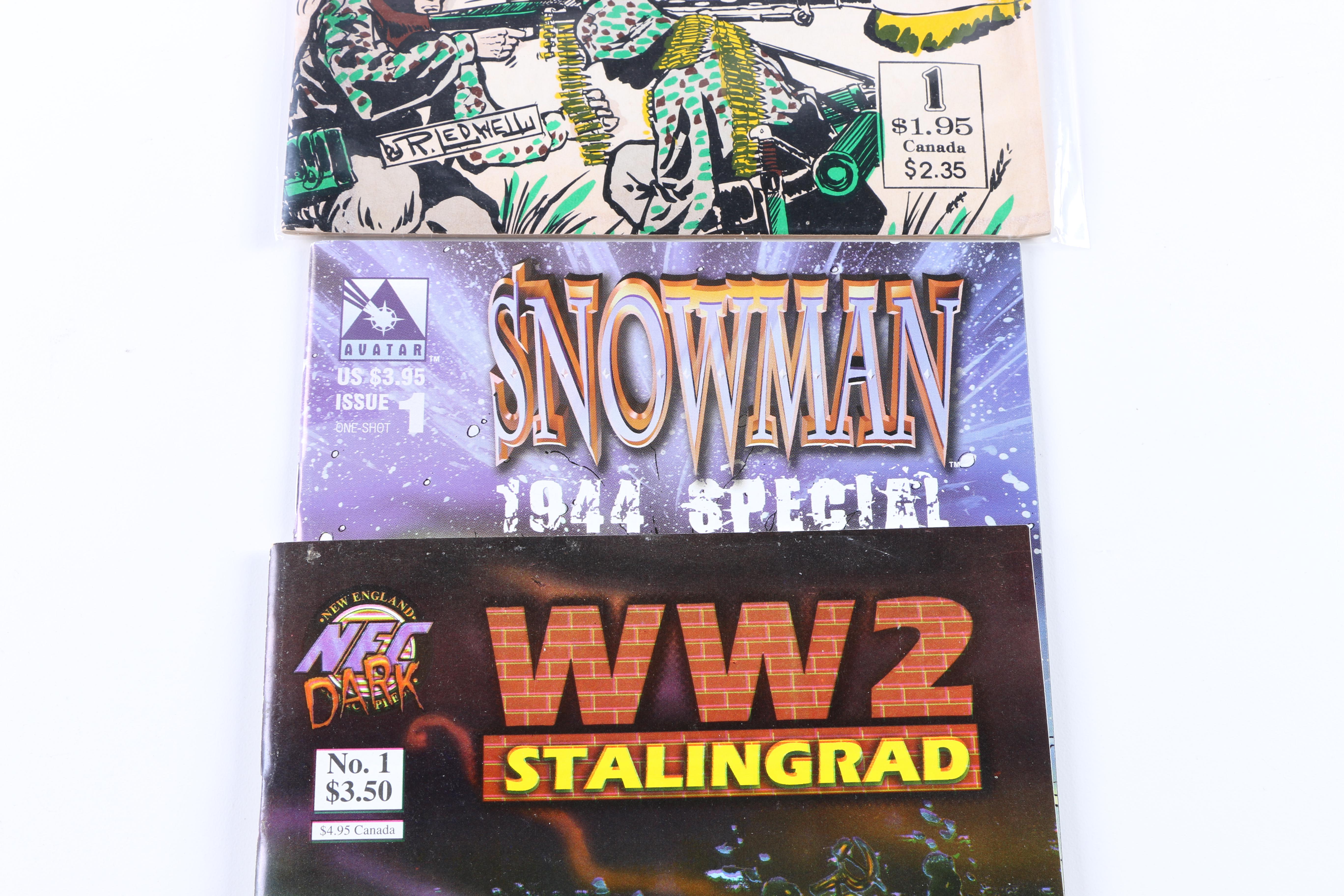Bronze & Modern Age War Genre Comic Books