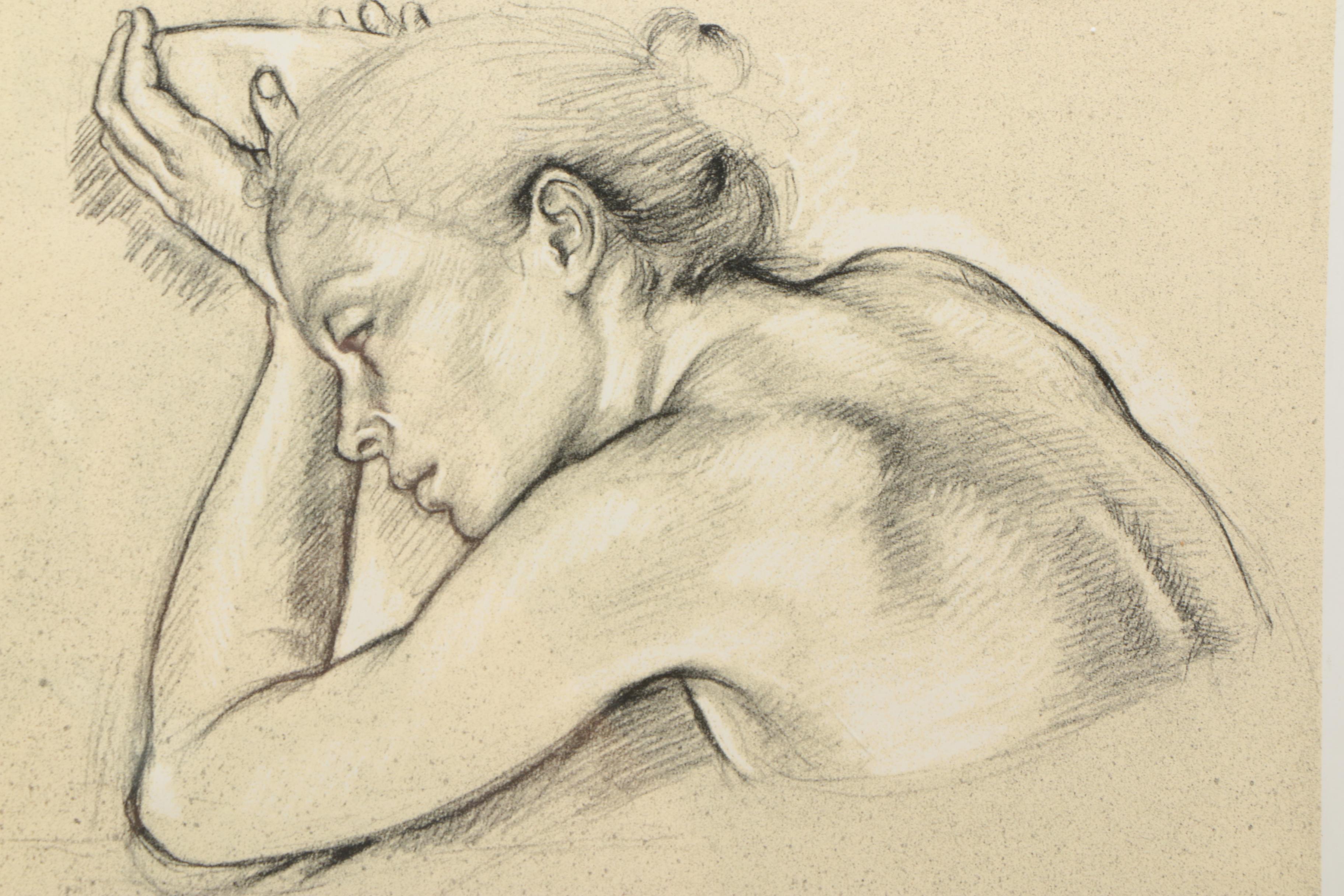 Offset Lithographs After Francine Van Hove Sketches